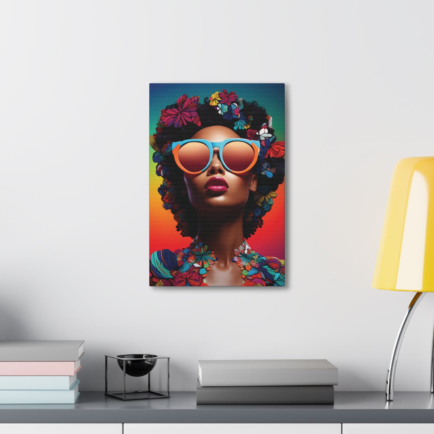 Bold Shades of Beauty (Vanessa) - Canvas Print