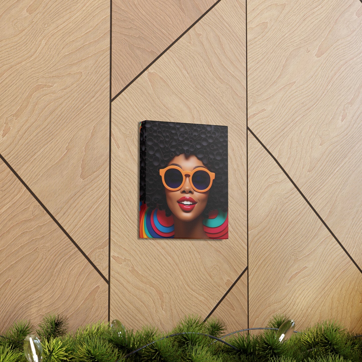 Bold Shades of Beauty (Ayanna) - Canvas Print