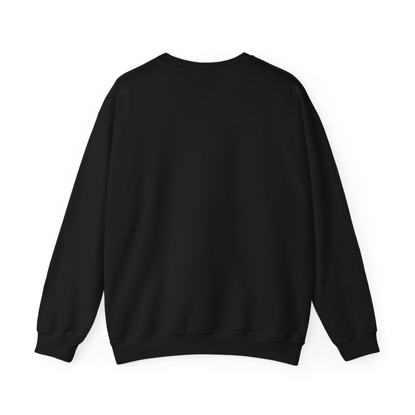 Black Black (Front Imagery) - Unisex Heavy Blend™ Crewneck Sweatshirt