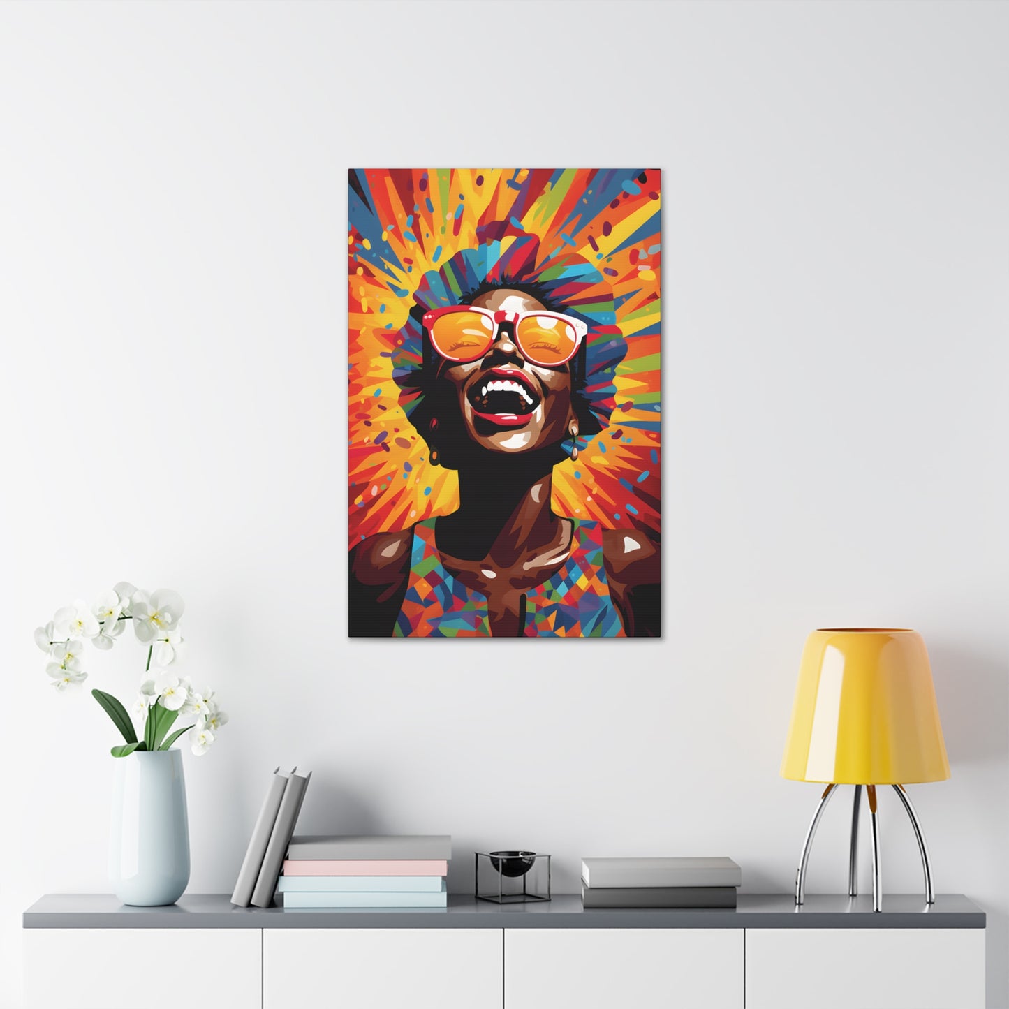 Electric Elegance (Sydney)  - Canvas Print