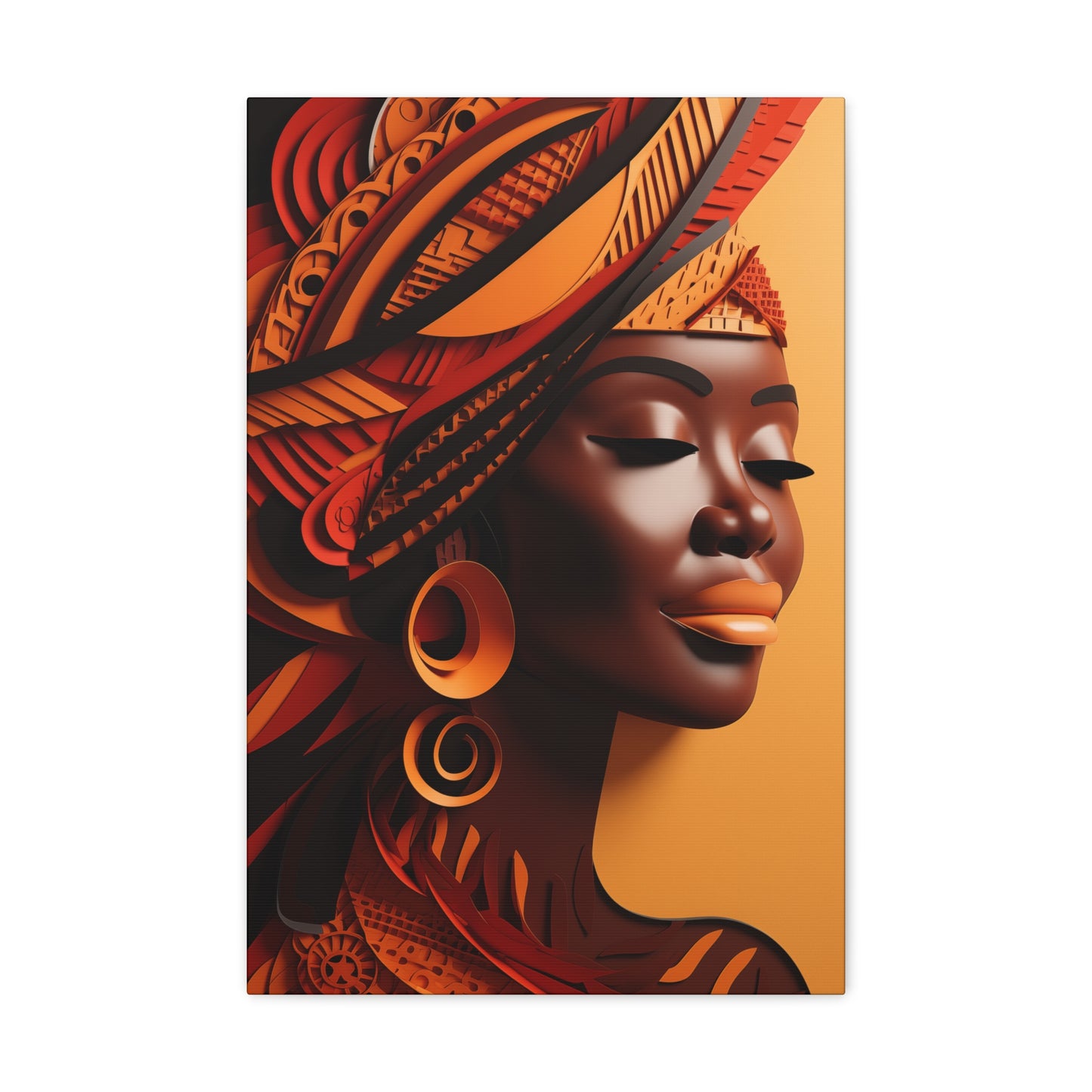 Copper Queens (Asha) - Canvas Print