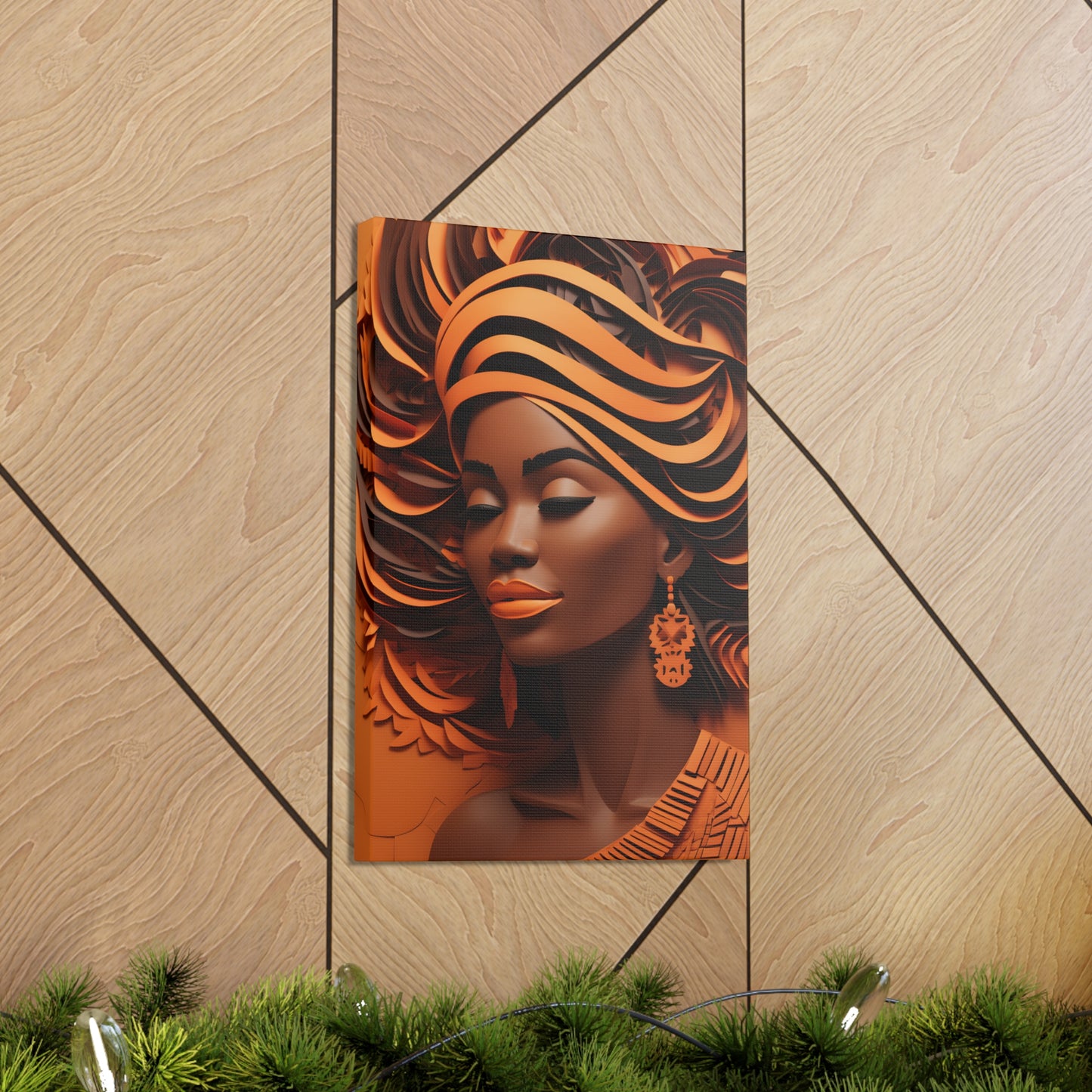 Copper Queens (Naomi) - Canvas Print