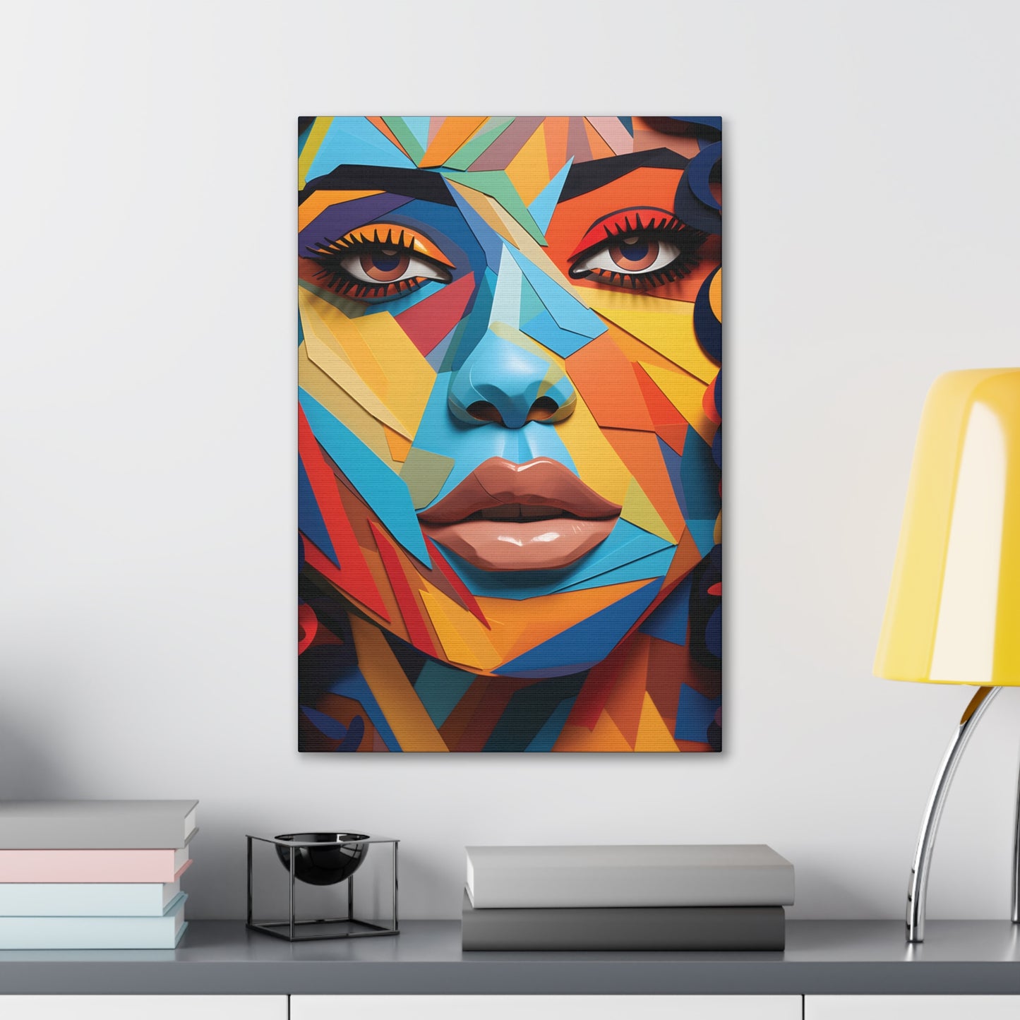 Melanated Mosaic (Whitney) - Canvas Print