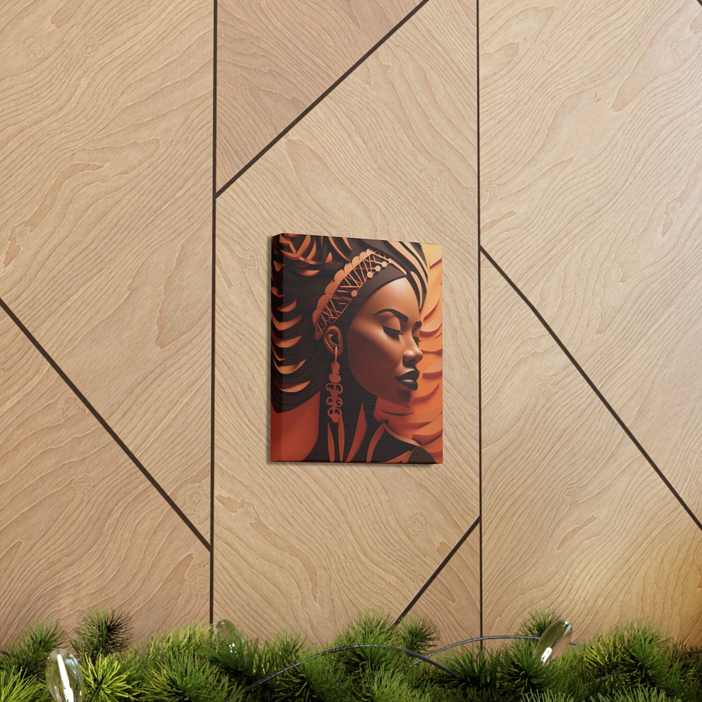 Copper Queens (Nia) - Canvas Print