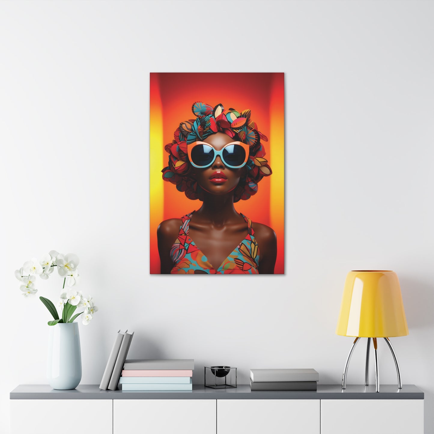 Bold Shades of Beauty (Zuri) - Canvas Print