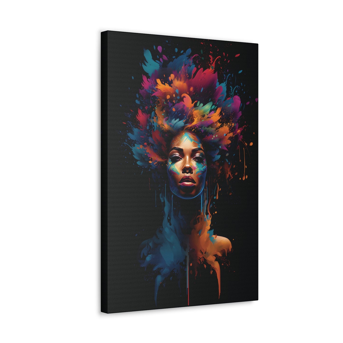 Splatter of Soul (Nyah) - Canvas Print