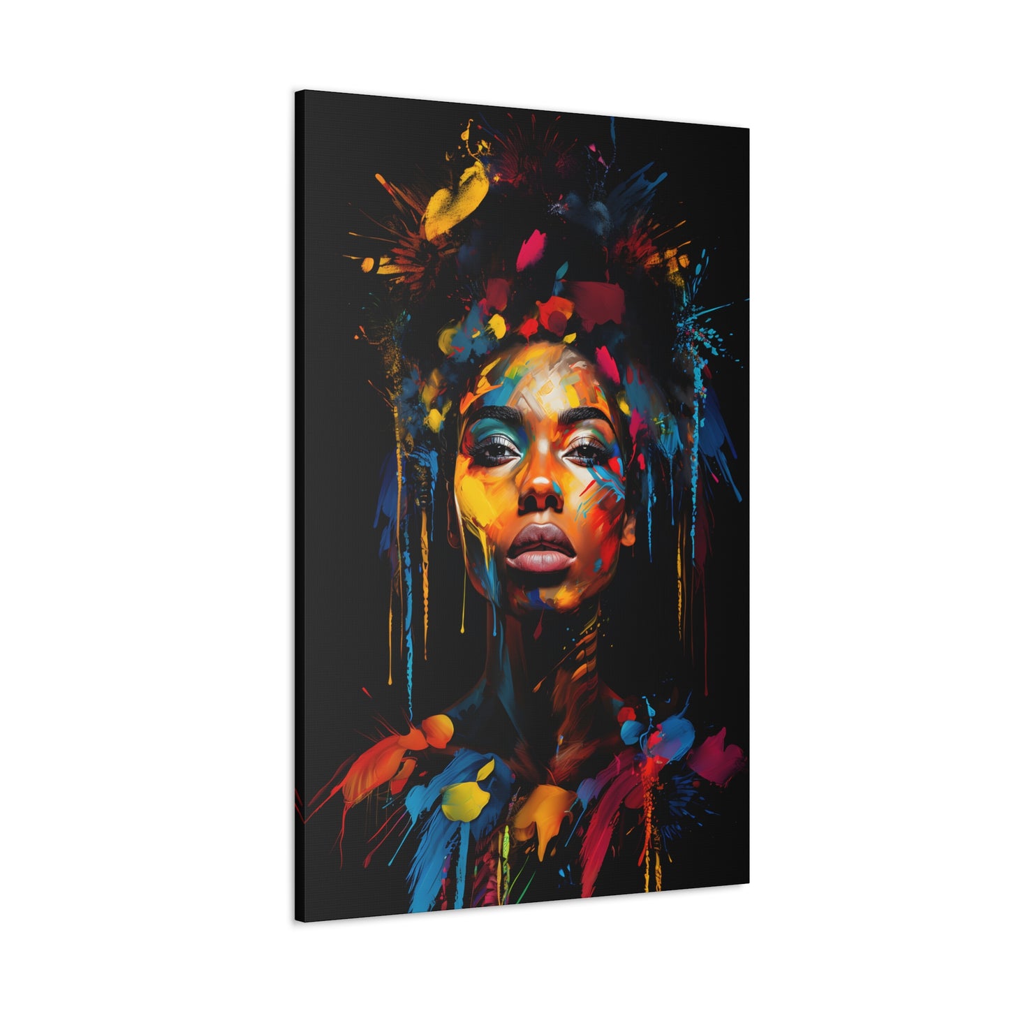 Splatter of Soul (Monet) - Canvas Print