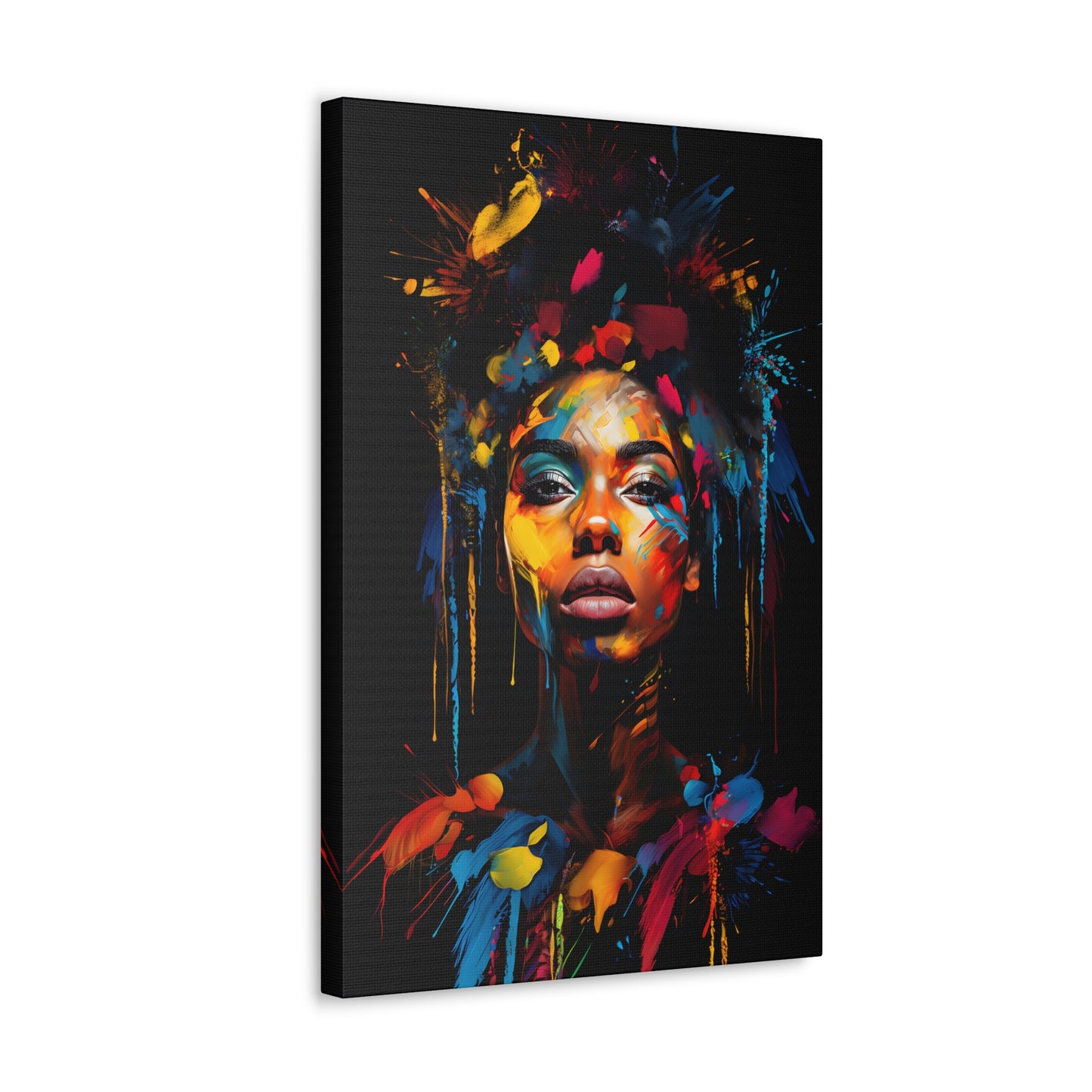 Splatter of Soul (Monet) - Canvas Print