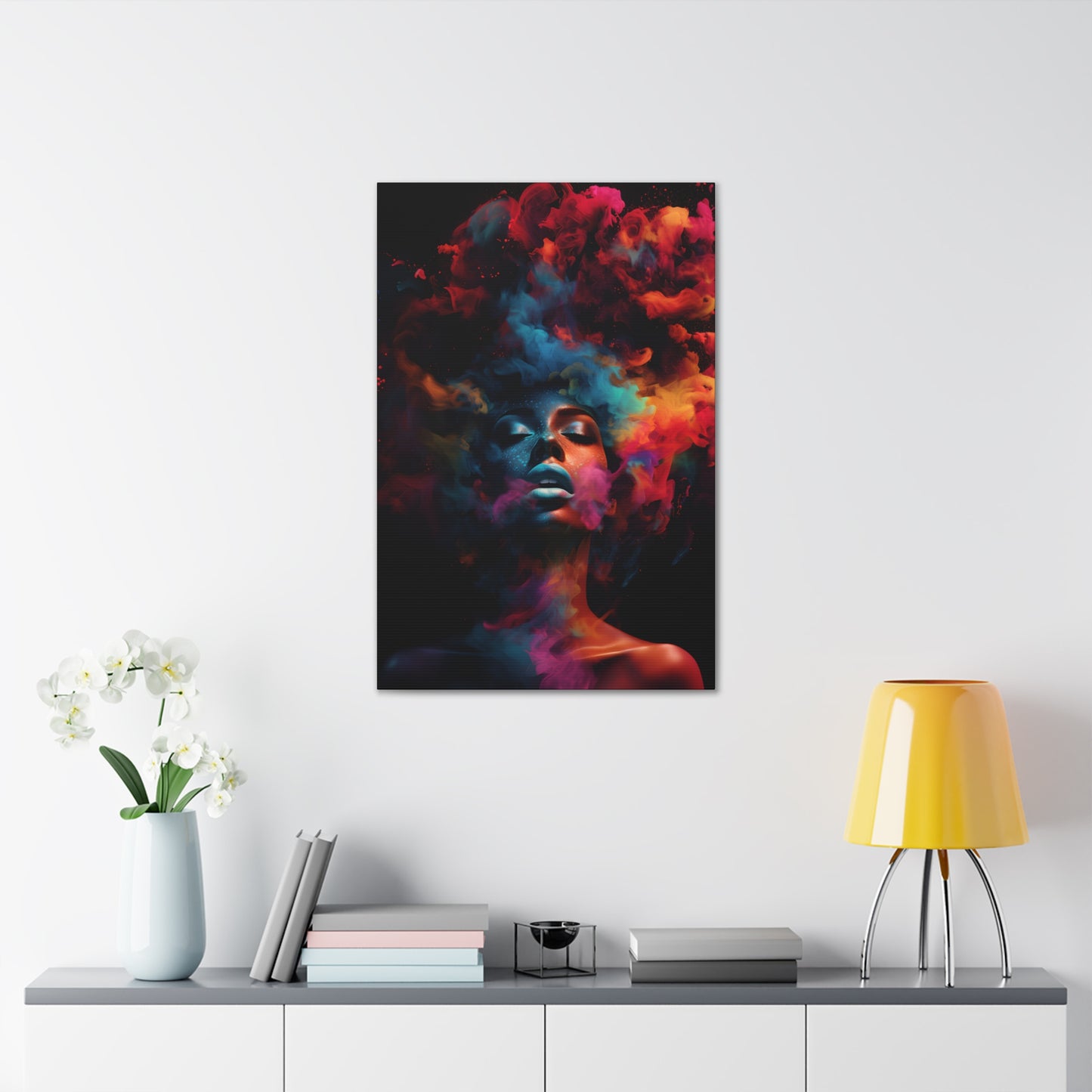 Cosmic Color & Cloudscapes (Ciara)  - Canvas Print