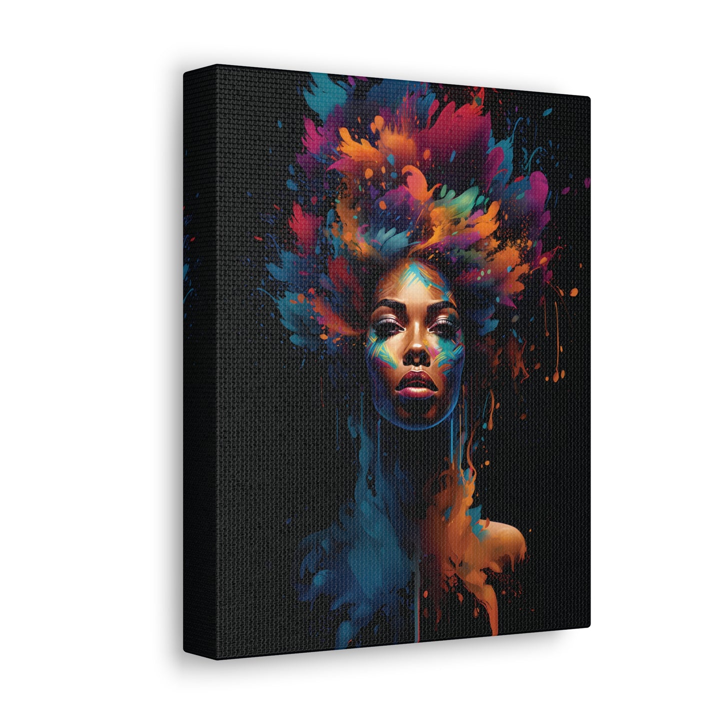 Splatter of Soul (Nyah) - Canvas Print