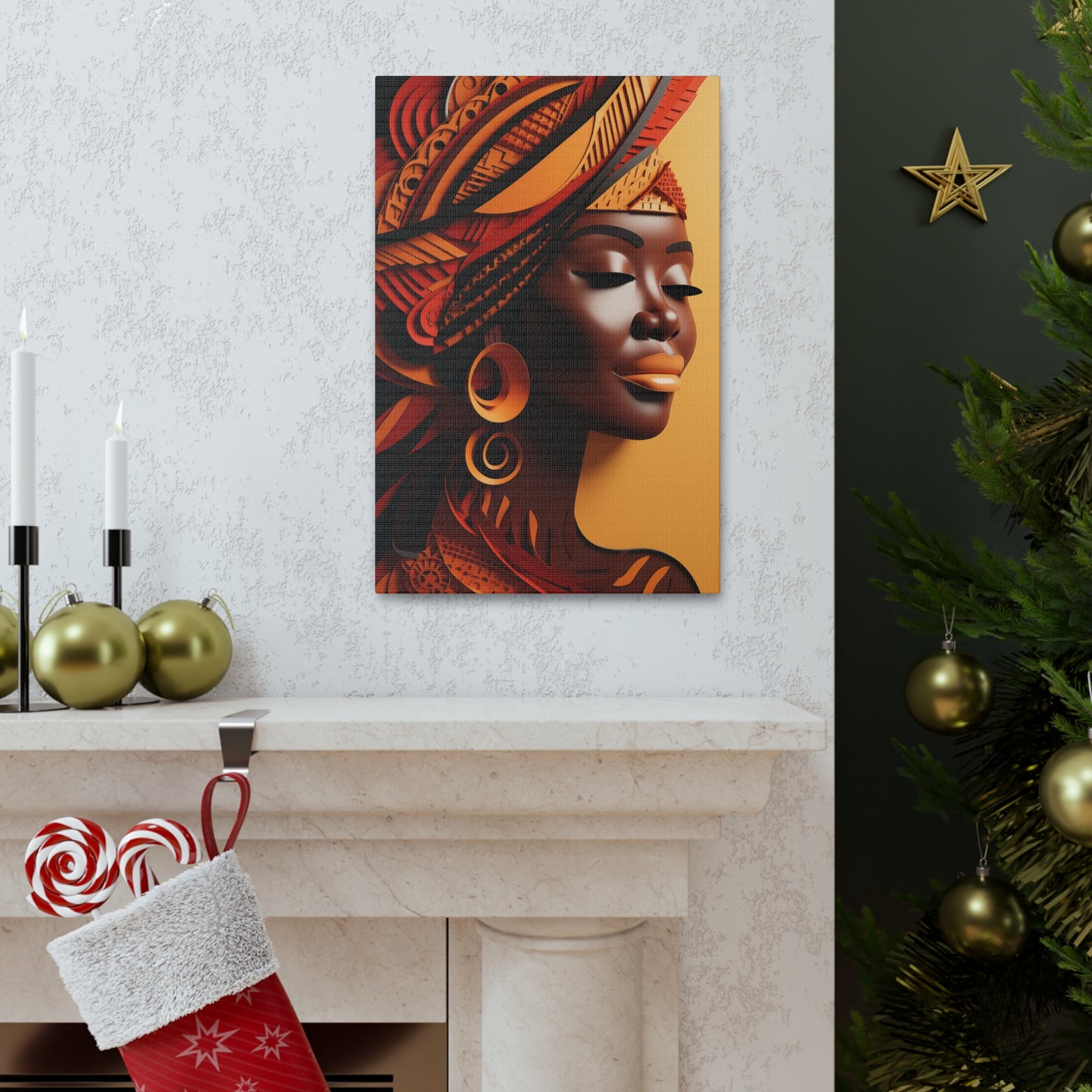 Copper Queens (Asha) - Canvas Print