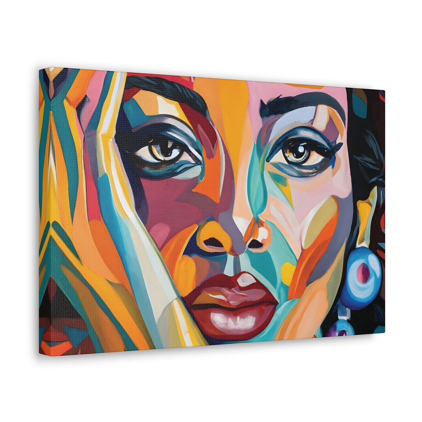 Abstract Africana (Pamela) - Canvas Print