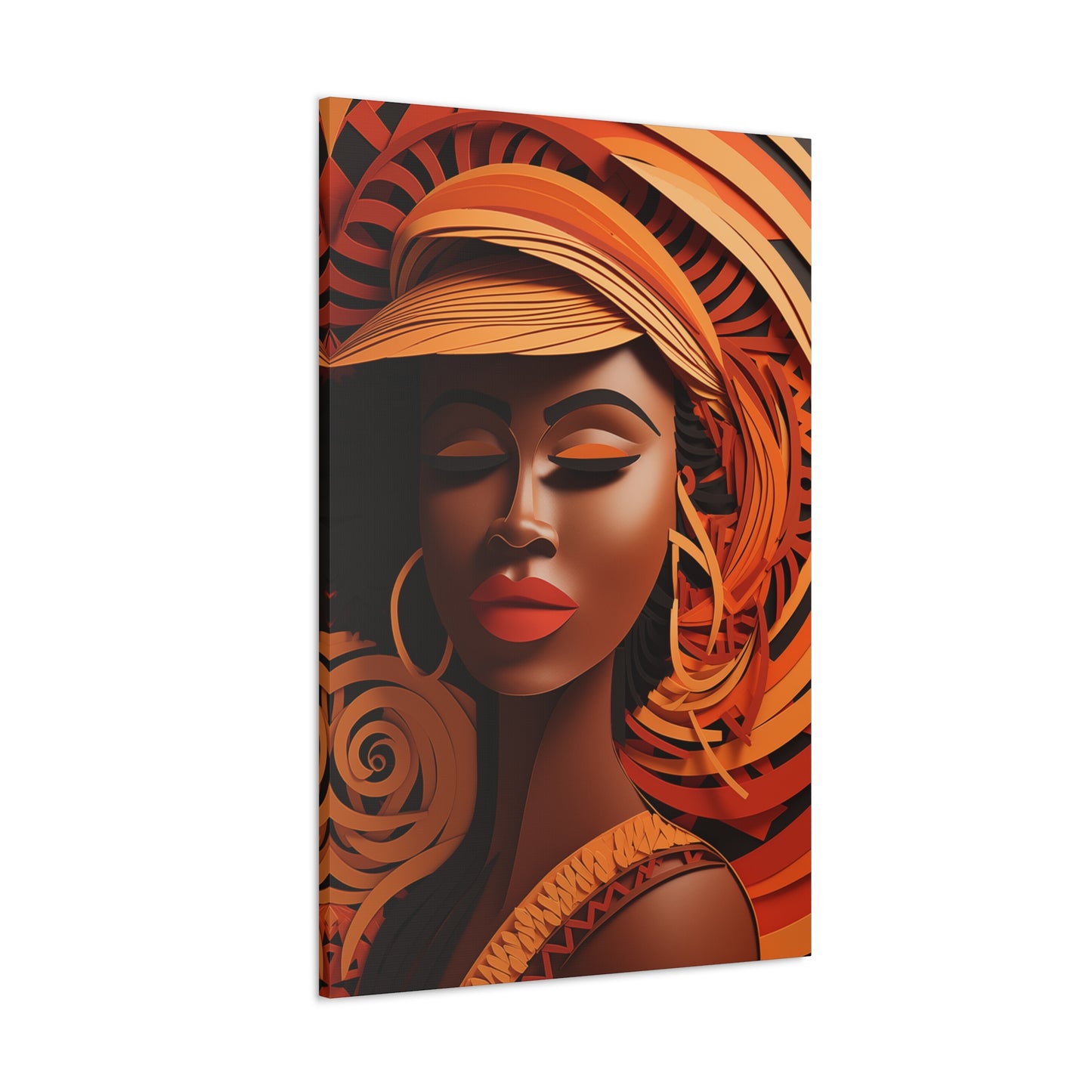 Copper Queens (Mona) - Canvas Print