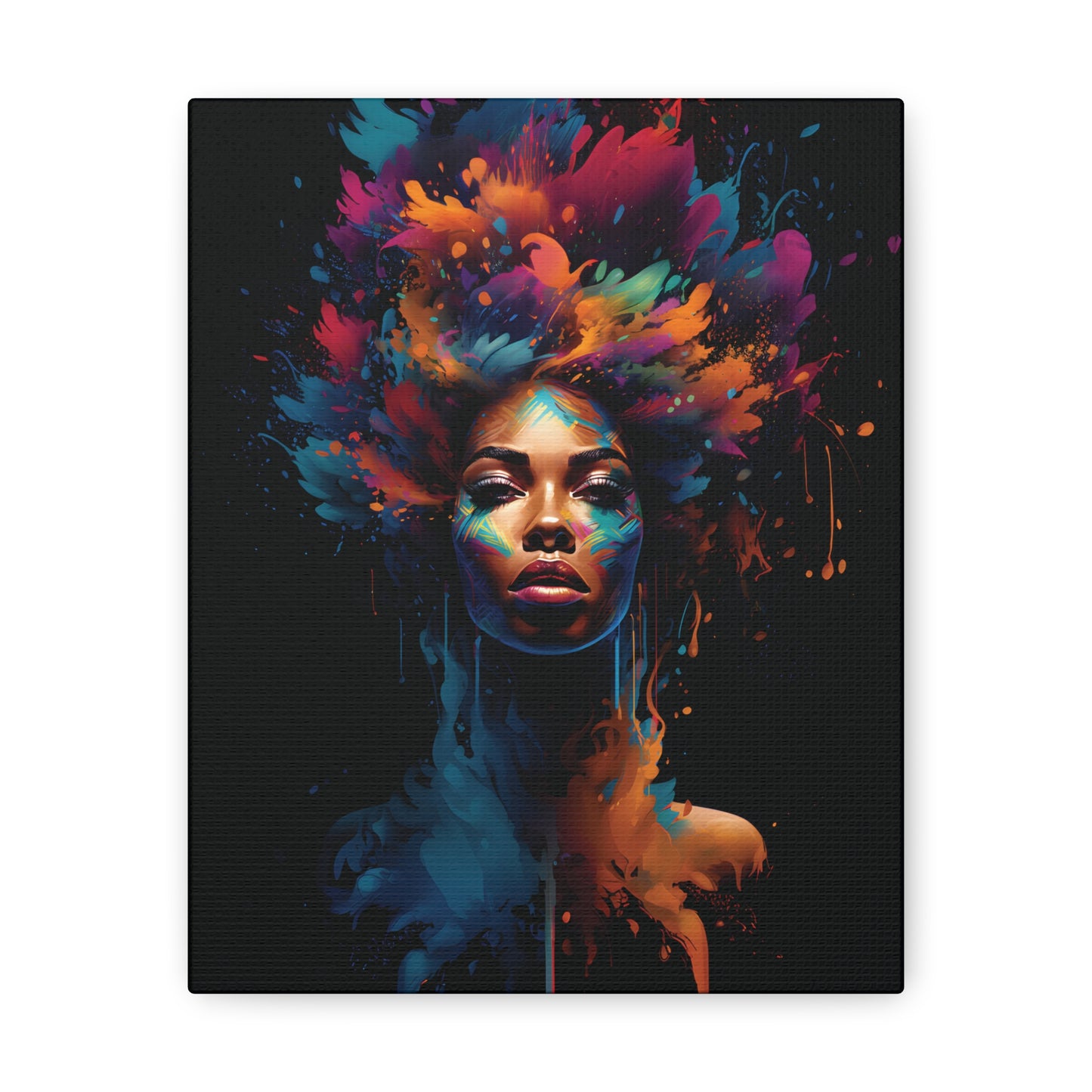 Splatter of Soul (Nyah) - Canvas Print