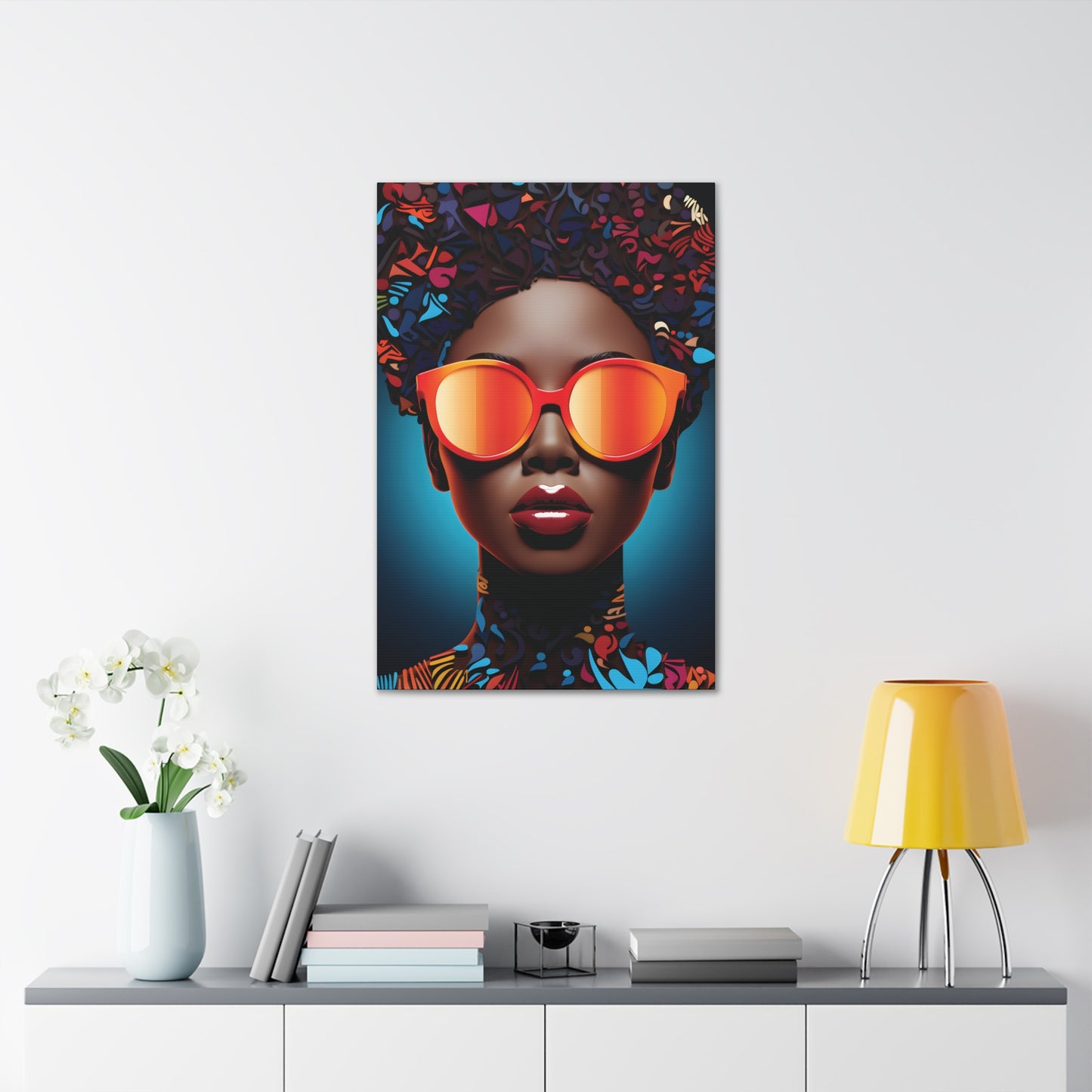 Bold Shades of Beauty (Monique) - Canvas Print