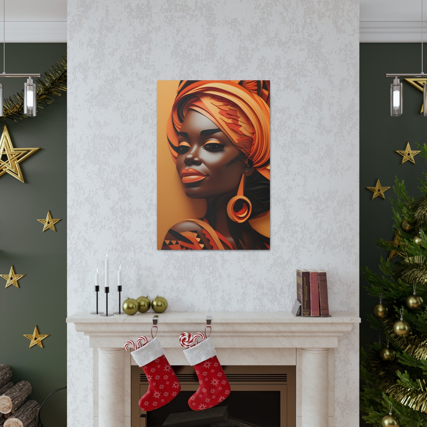 Copper Queens (Amara) - Canvas Print