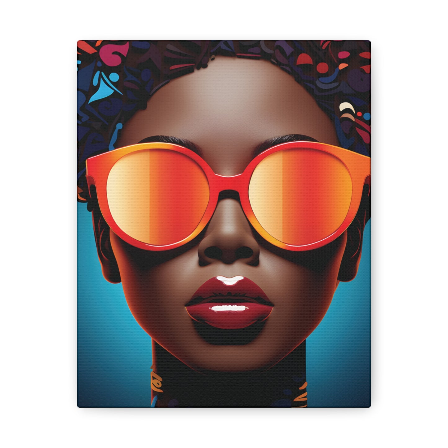 Bold Shades of Beauty (Monique) - Canvas Print