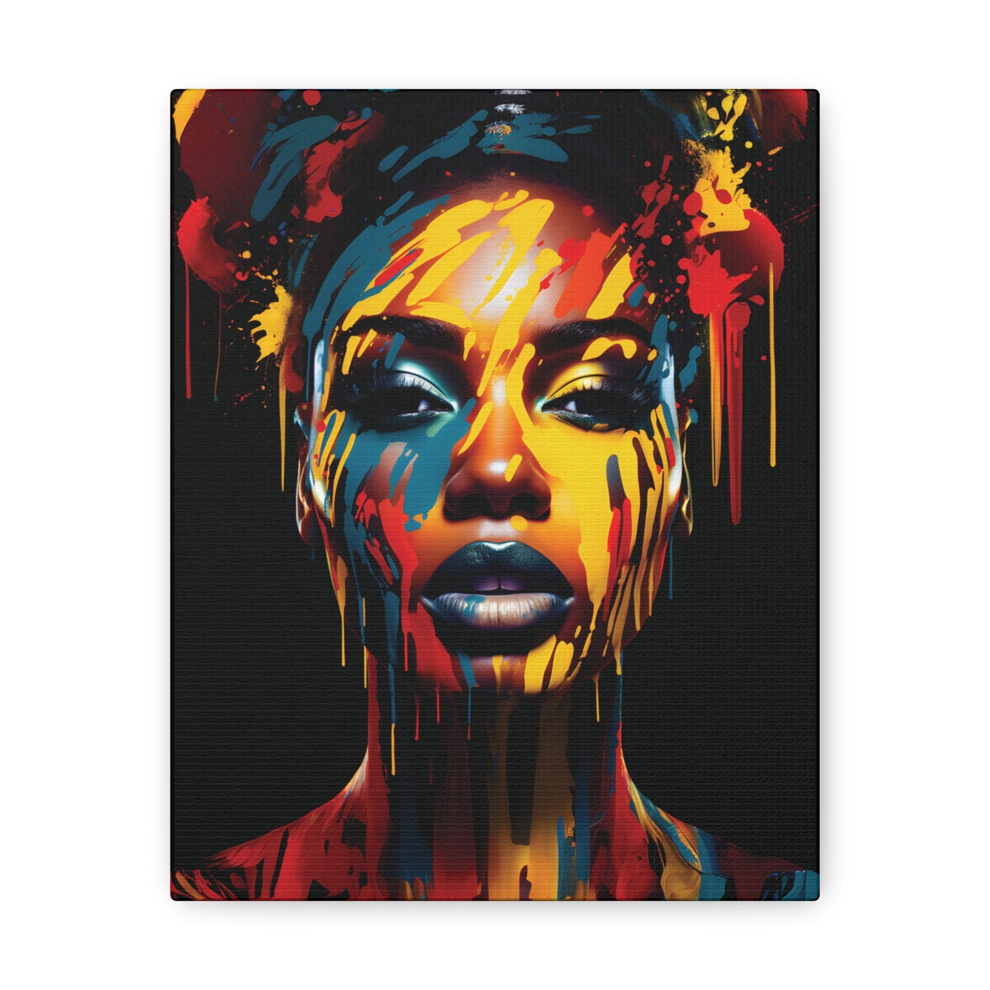 Splatter of Soul (Sanaa) - Canvas Print