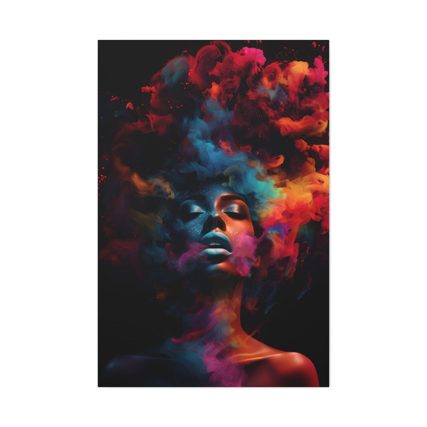 Cosmic Color & Cloudscapes (Ciara)  - Canvas Print