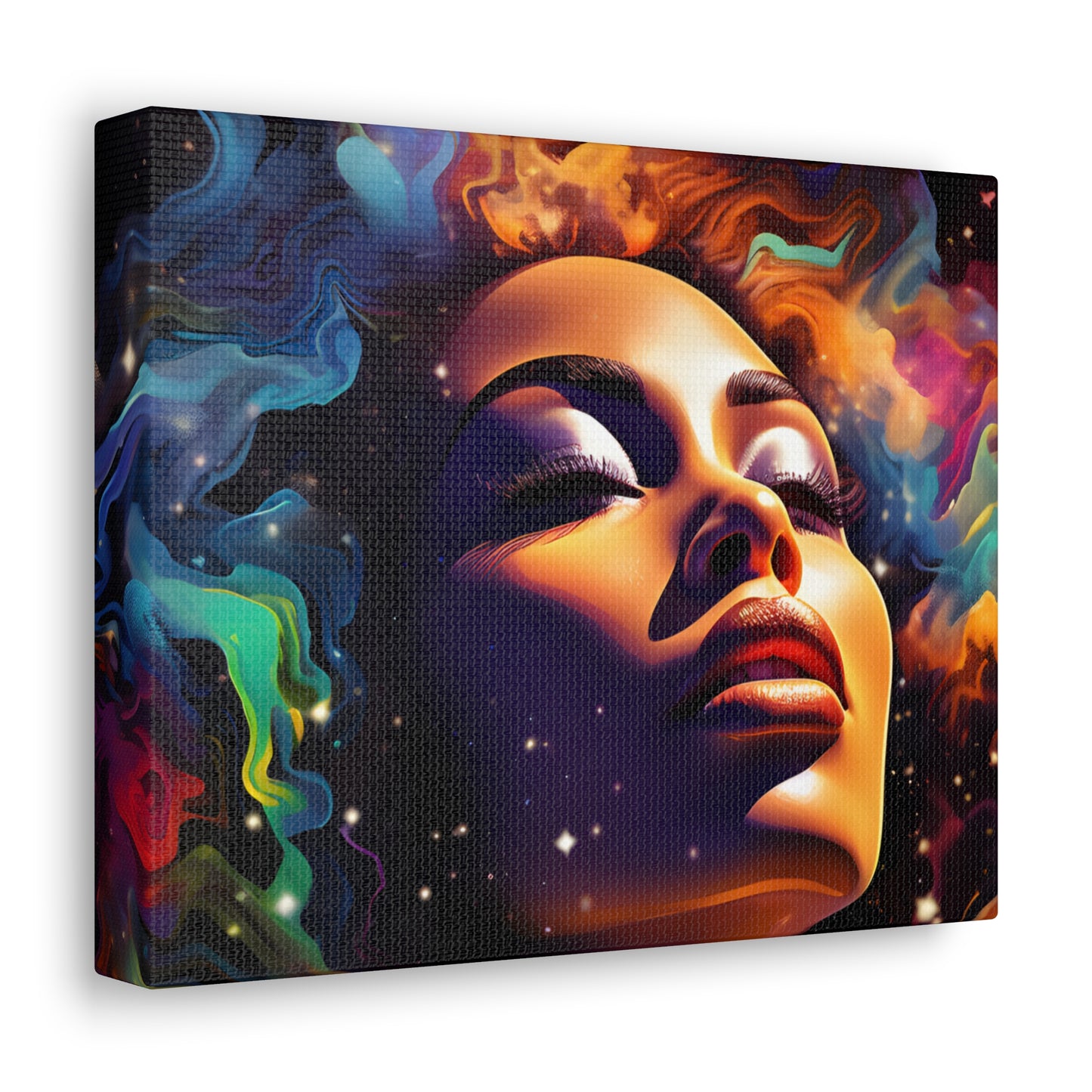 Cosmic Color & Cloudscapes (Lyrica)  - Canvas Print