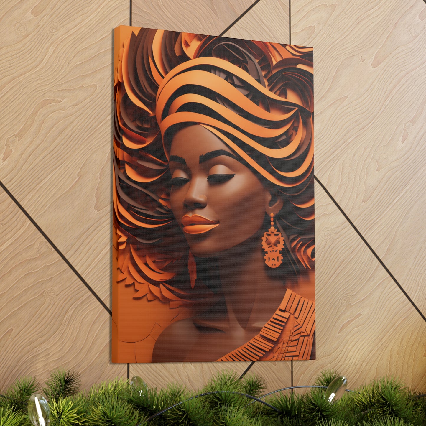 Copper Queens (Naomi) - Canvas Print