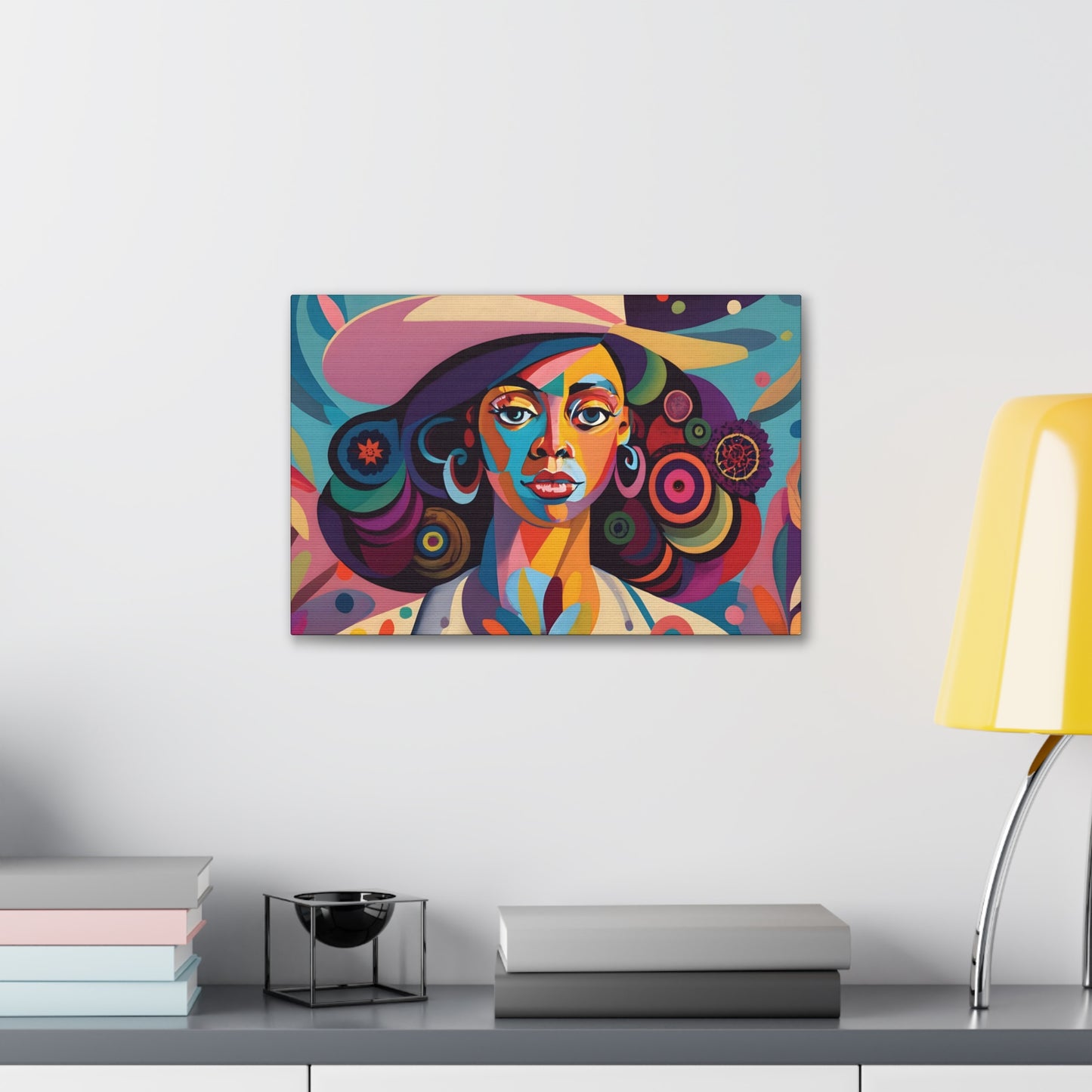 Abstract Africana (Zola) - Canvas Print