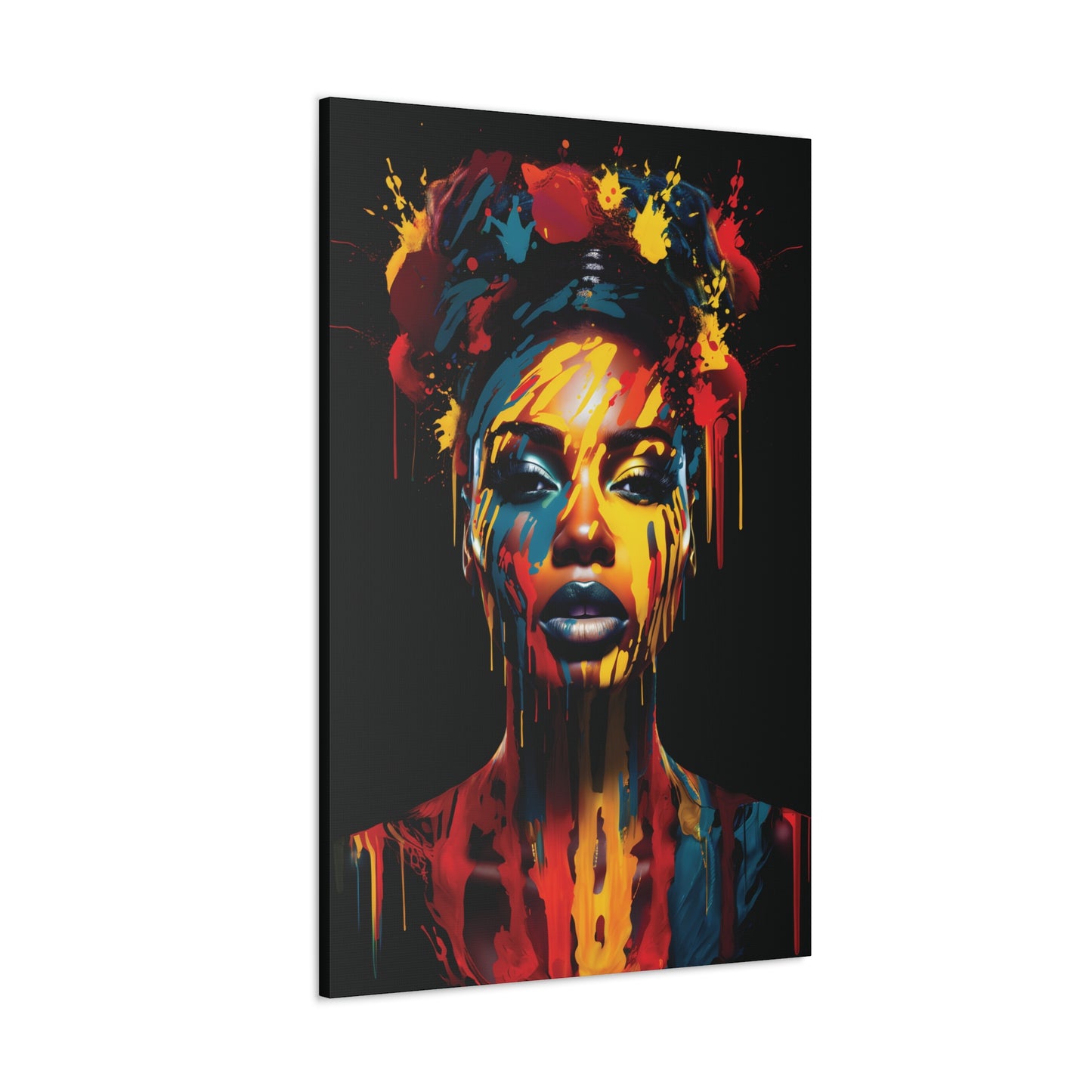 Splatter of Soul (Sanaa) - Canvas Print