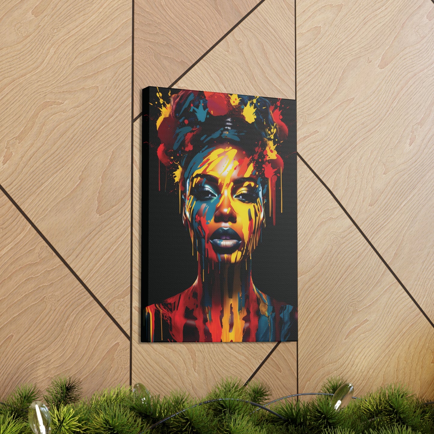 Splatter of Soul (Sanaa) - Canvas Print