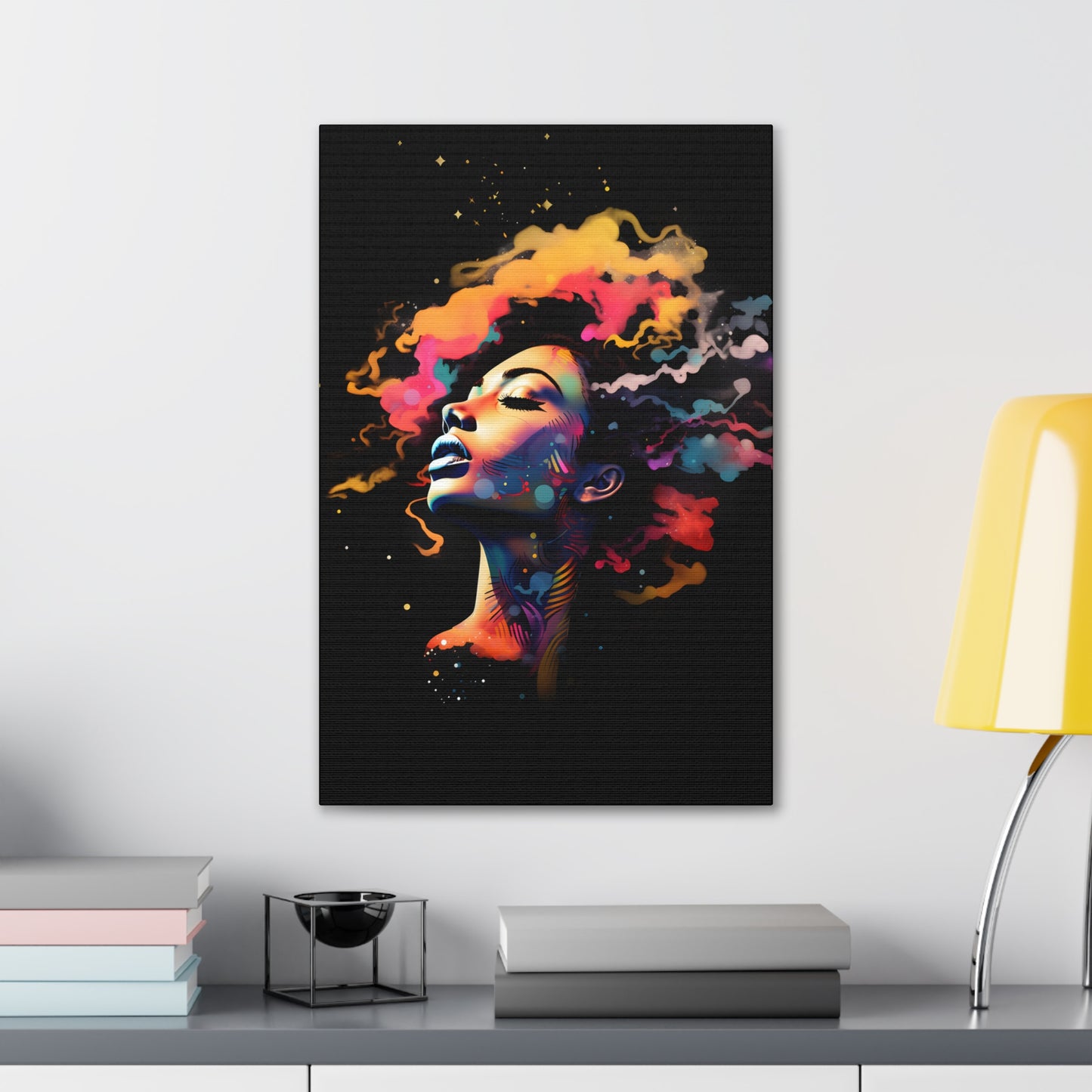 Cosmic Color & Cloudscapes (Stella)  - Canvas Print