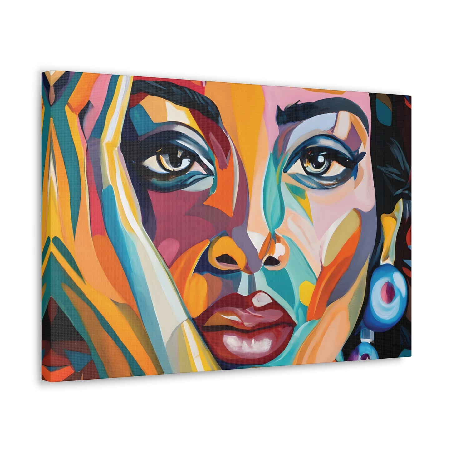 Abstract Africana (Pamela) - Canvas Print