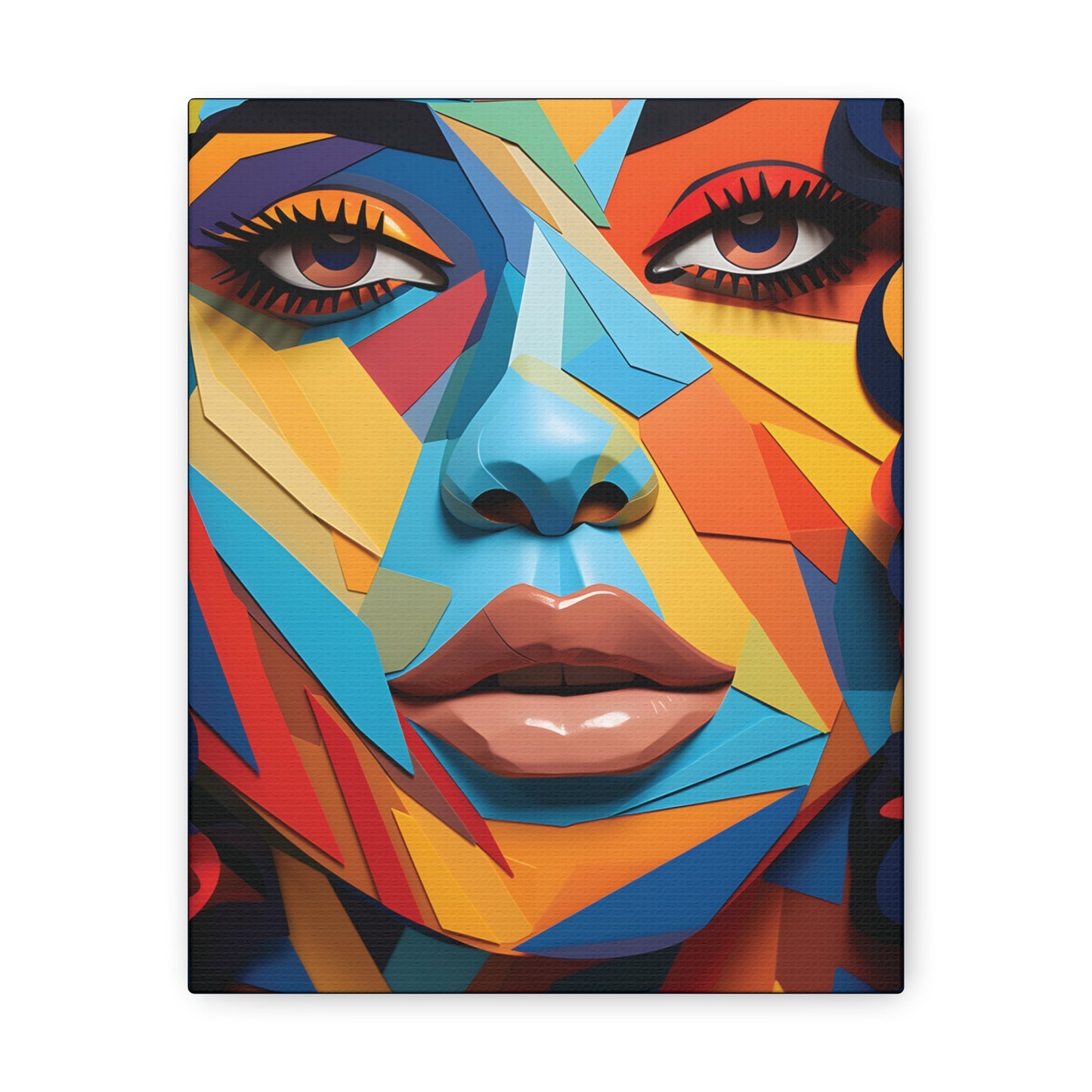 Melanated Mosaic (Whitney) - Canvas Print