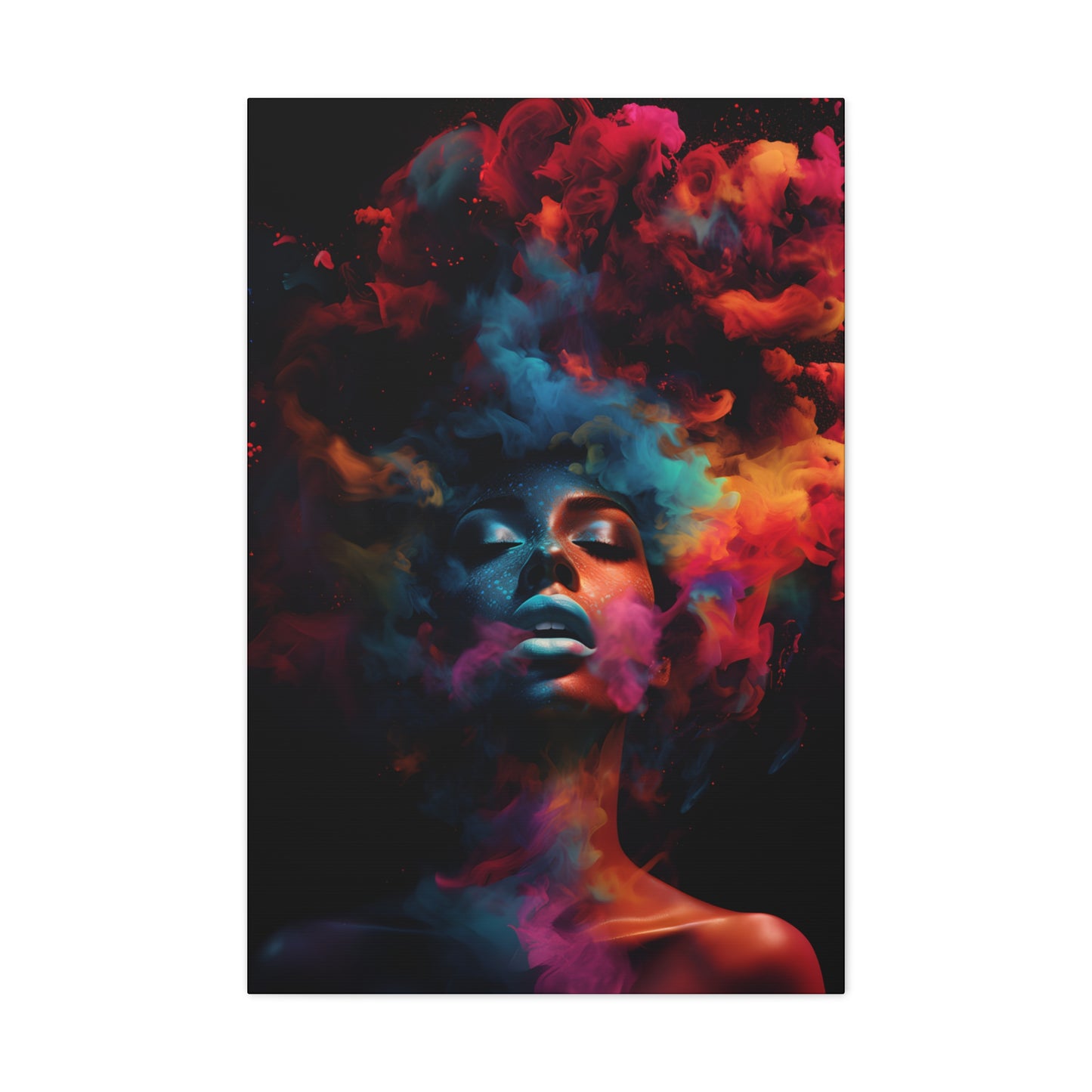 Cosmic Color & Cloudscapes (Ciara)  - Canvas Print