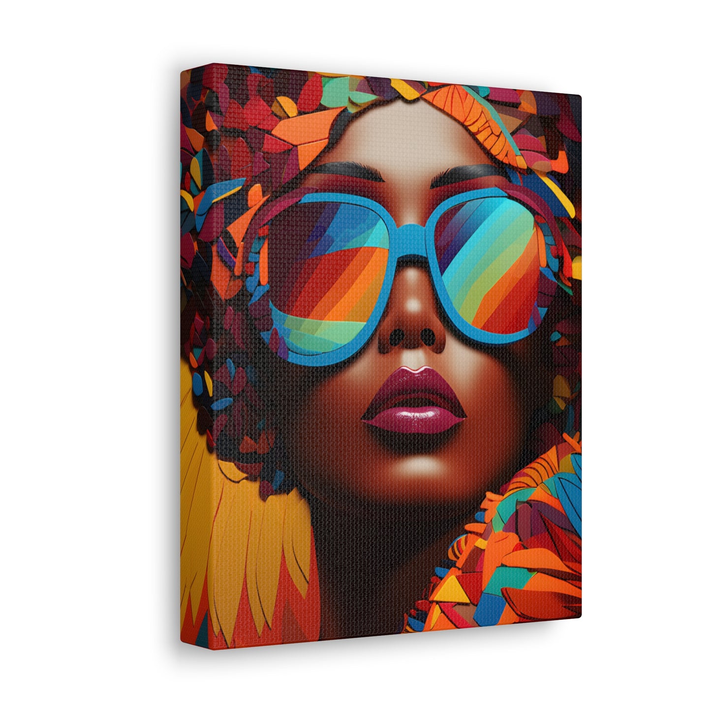 Kente Kouture (Nubia) - Canvas Print