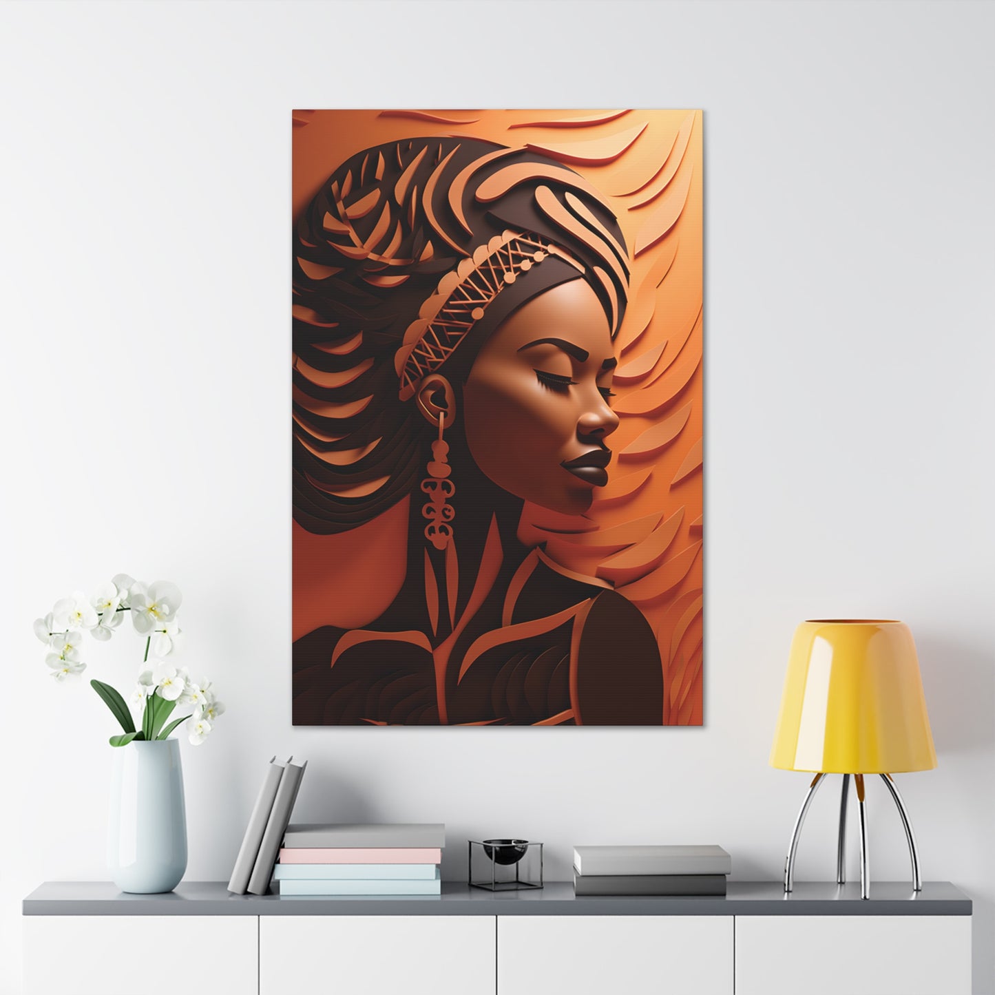 Copper Queens (Nia) - Canvas Print