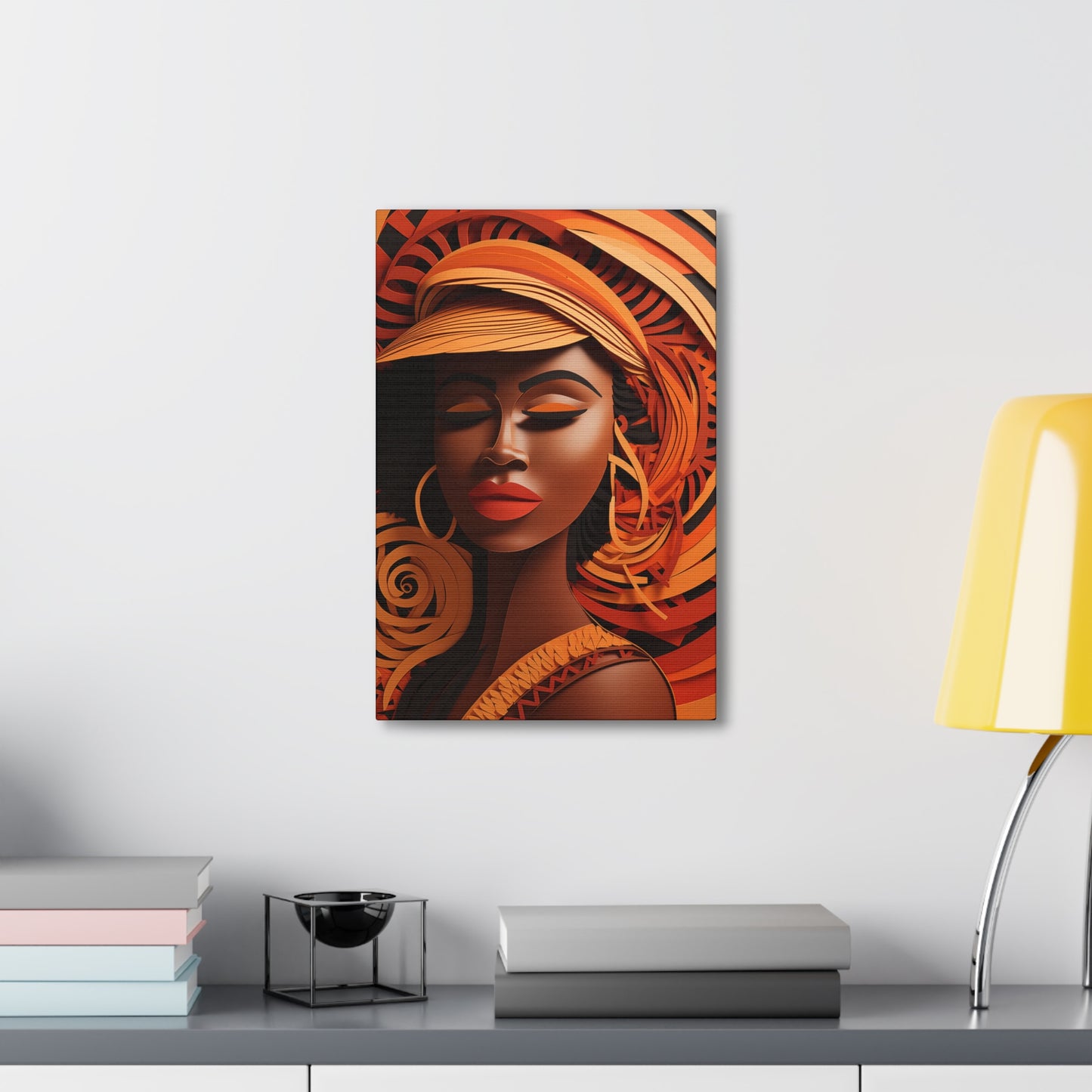 Copper Queens (Mona) - Canvas Print