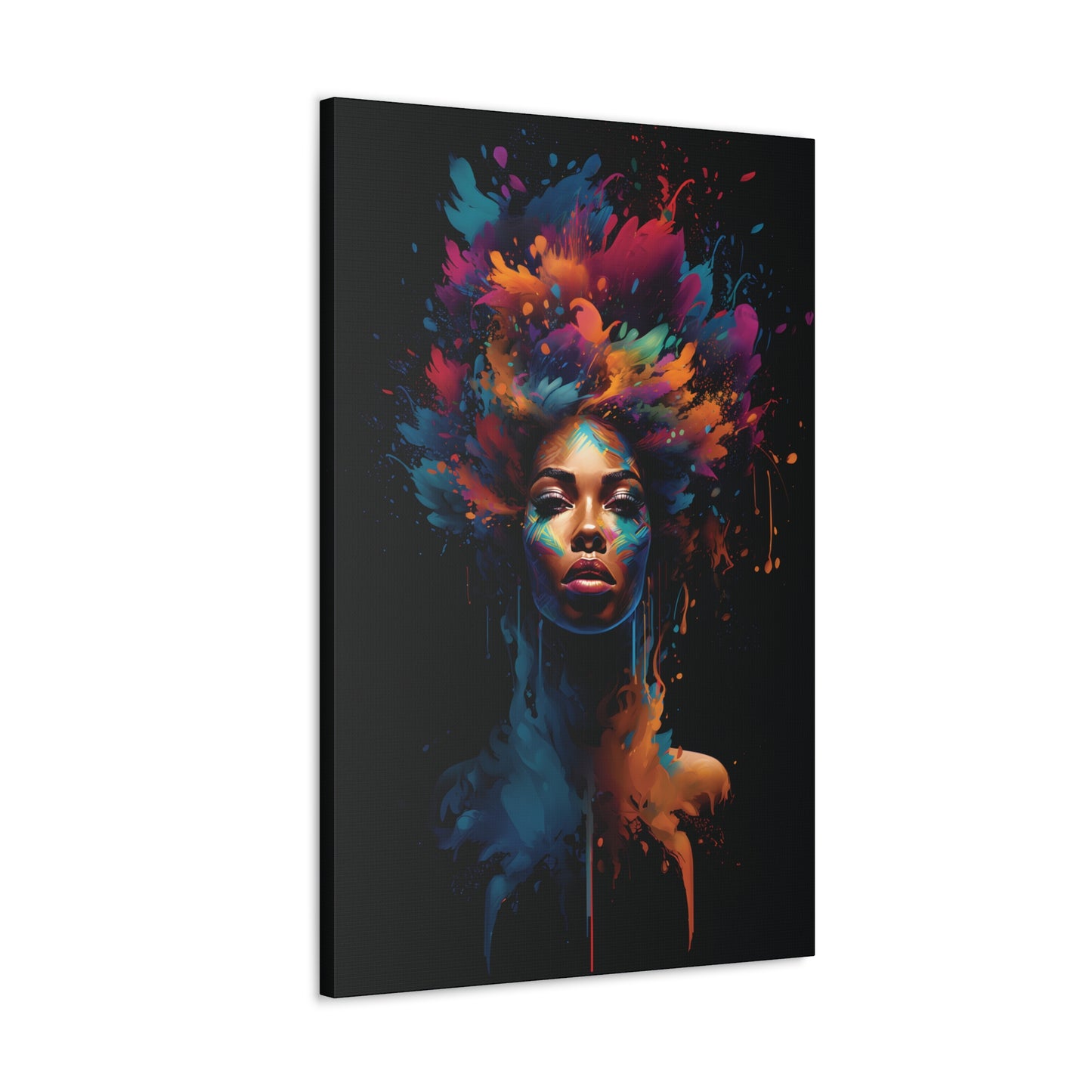 Splatter of Soul (Nyah) - Canvas Print