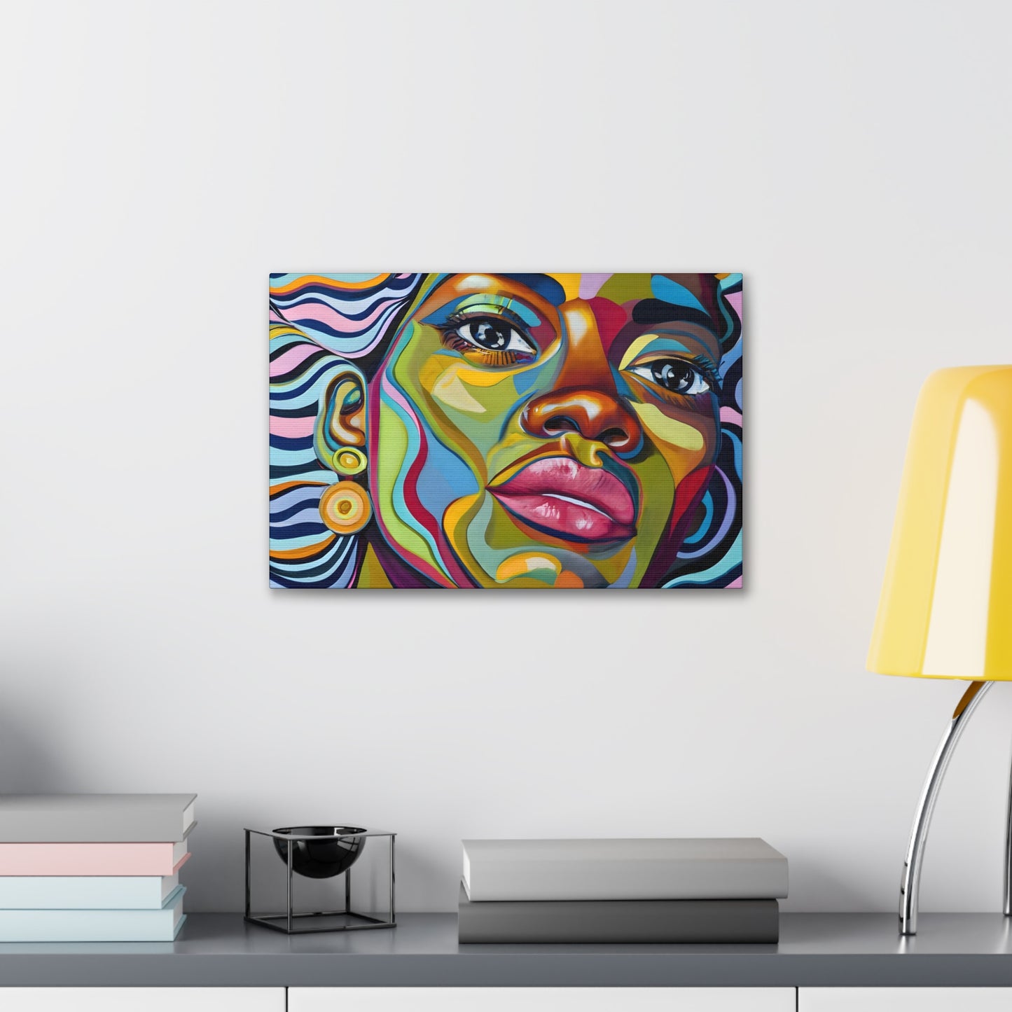 Abstract Africana (Yara) - Canvas Print