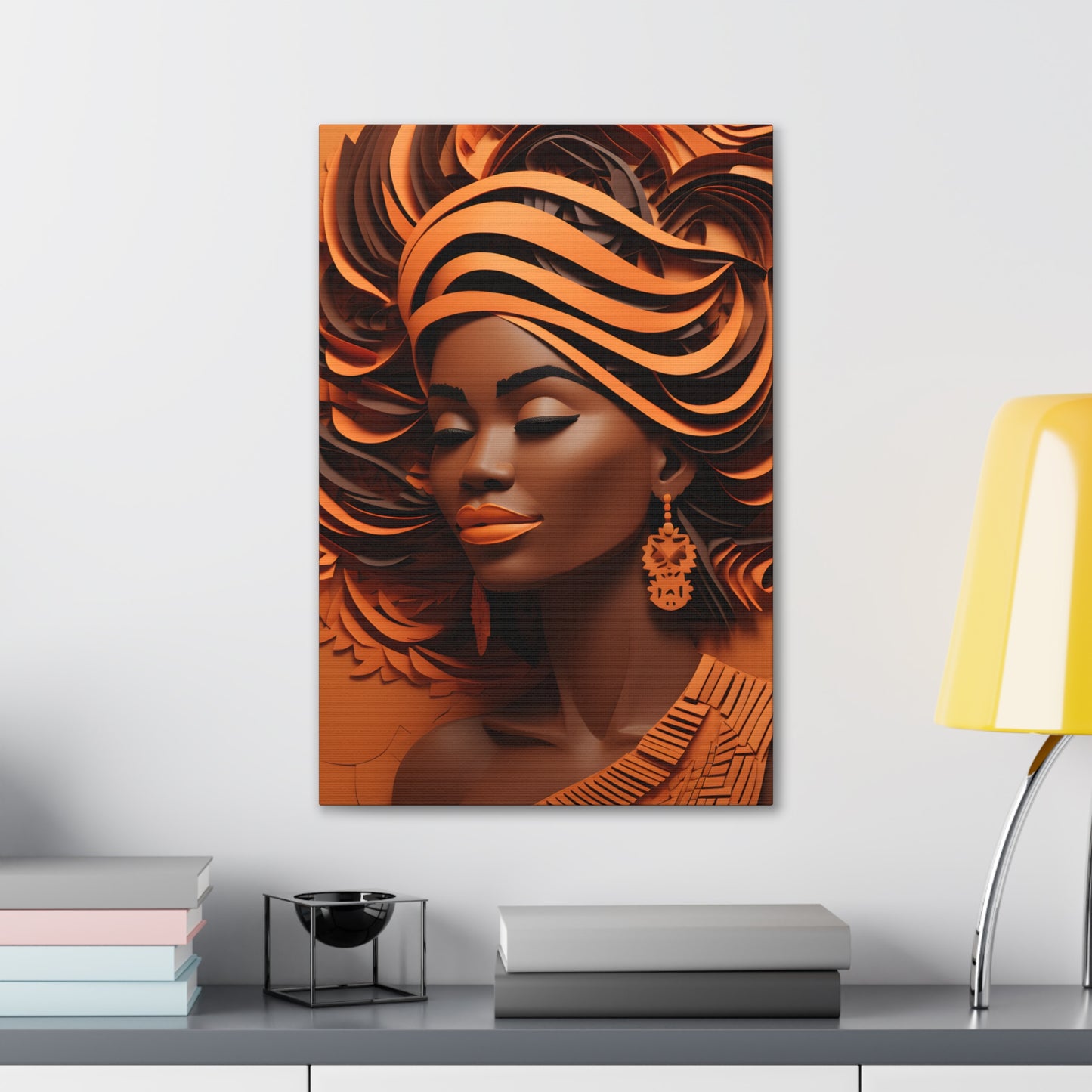 Copper Queens (Naomi) - Canvas Print