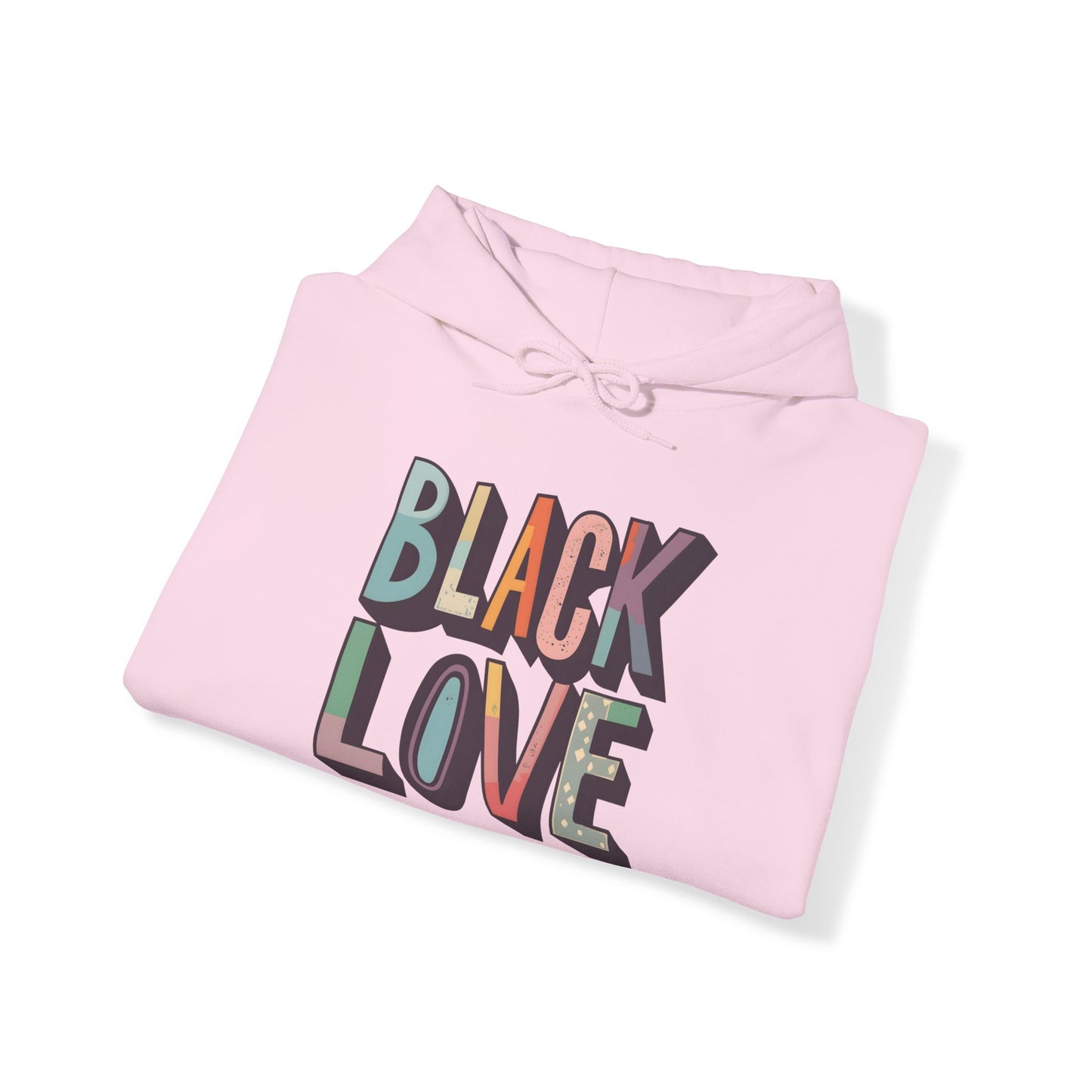 Black Love (Multicolor) - Unisex Heavy Blend™ Hooded Sweatshirt