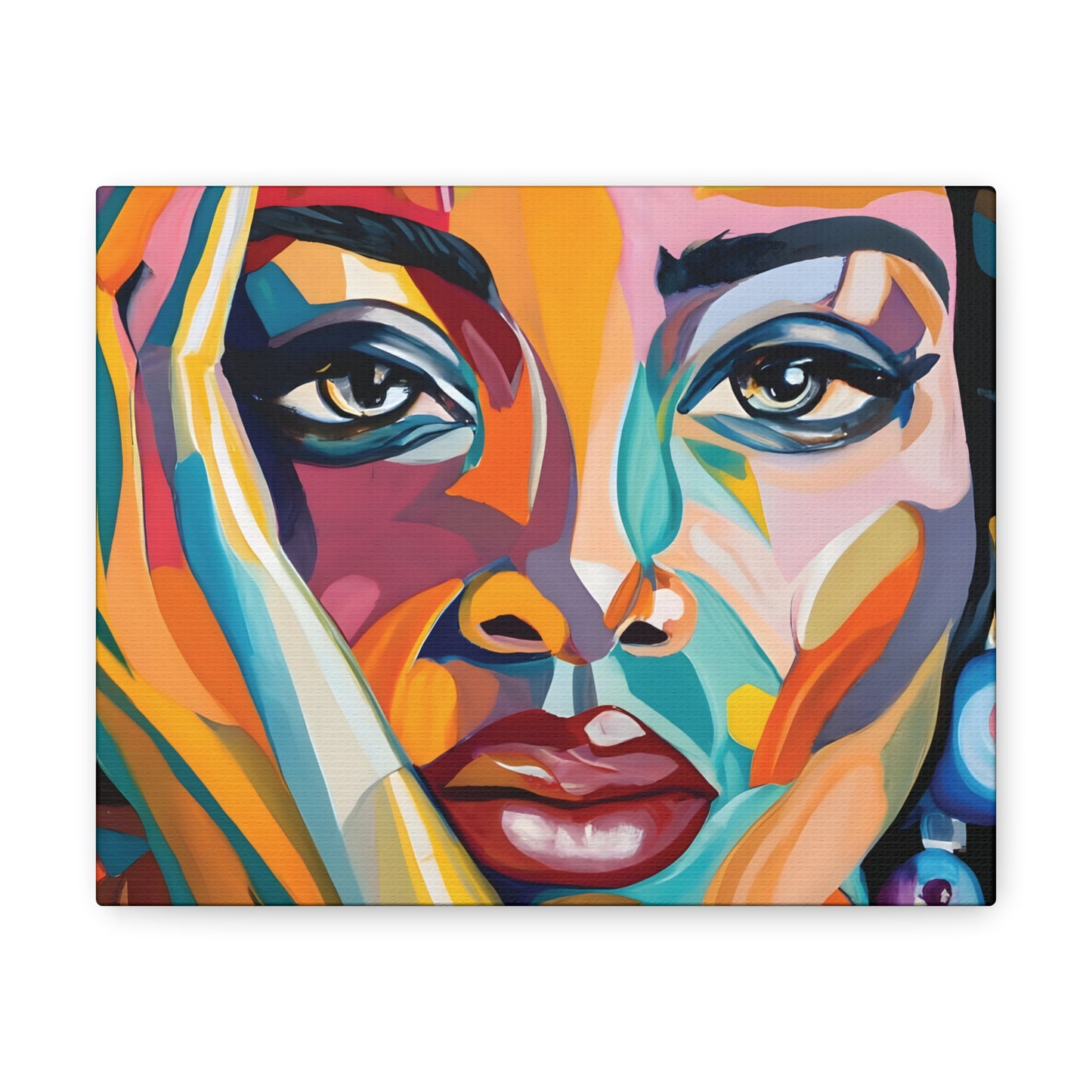 Abstract Africana (Pamela) - Canvas Print