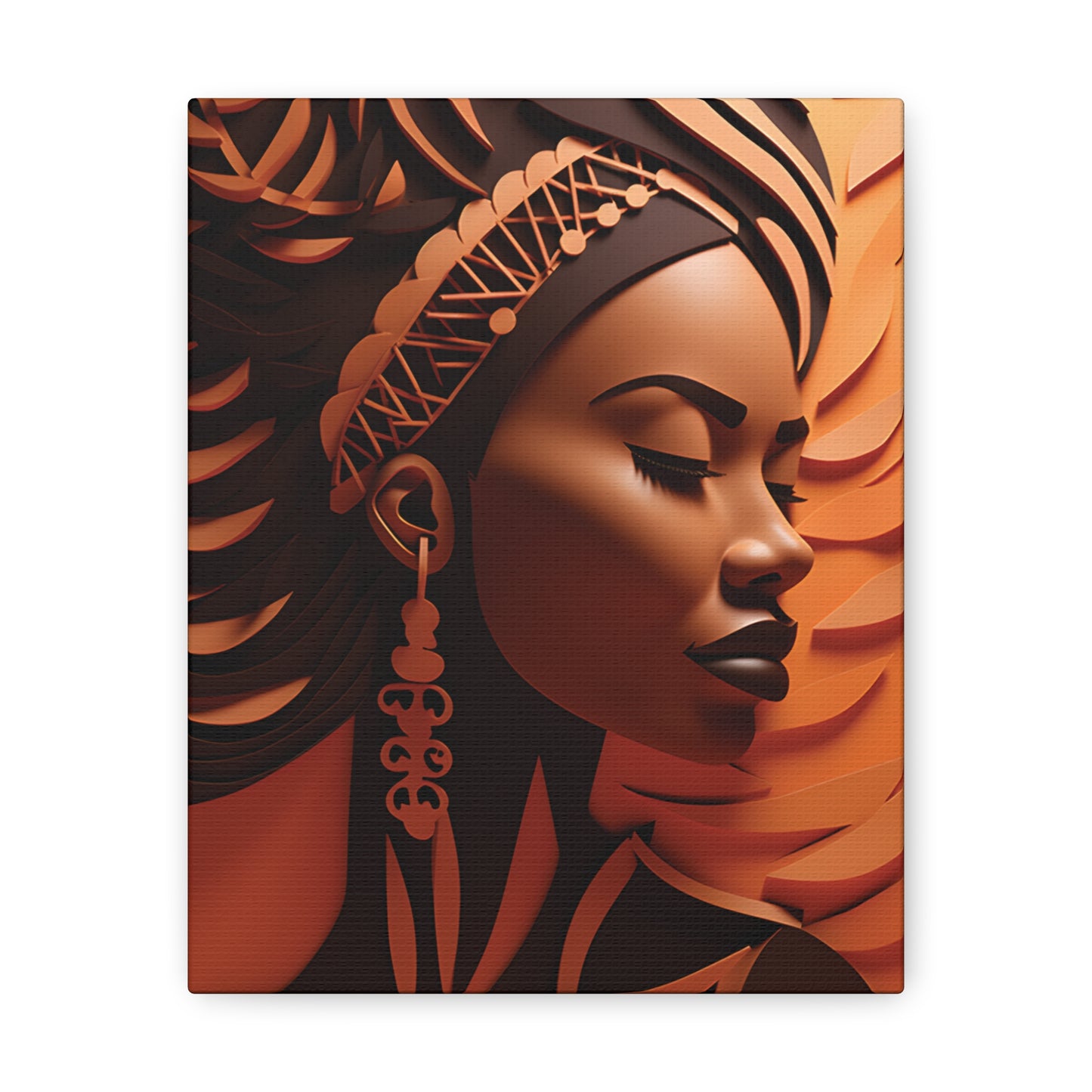 Copper Queens (Nia) - Canvas Print