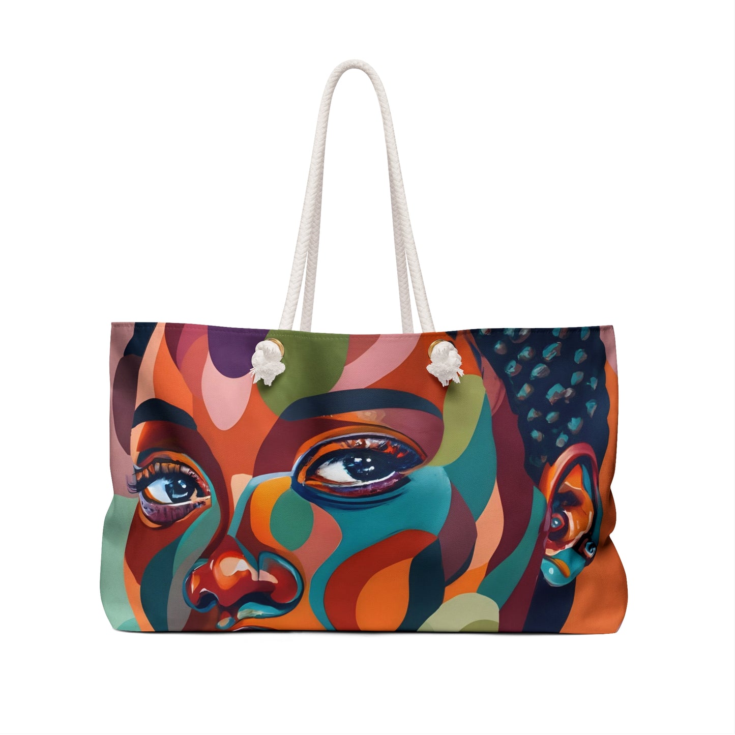 Abstract Africana (Marissa) - Everyday Tote Bag