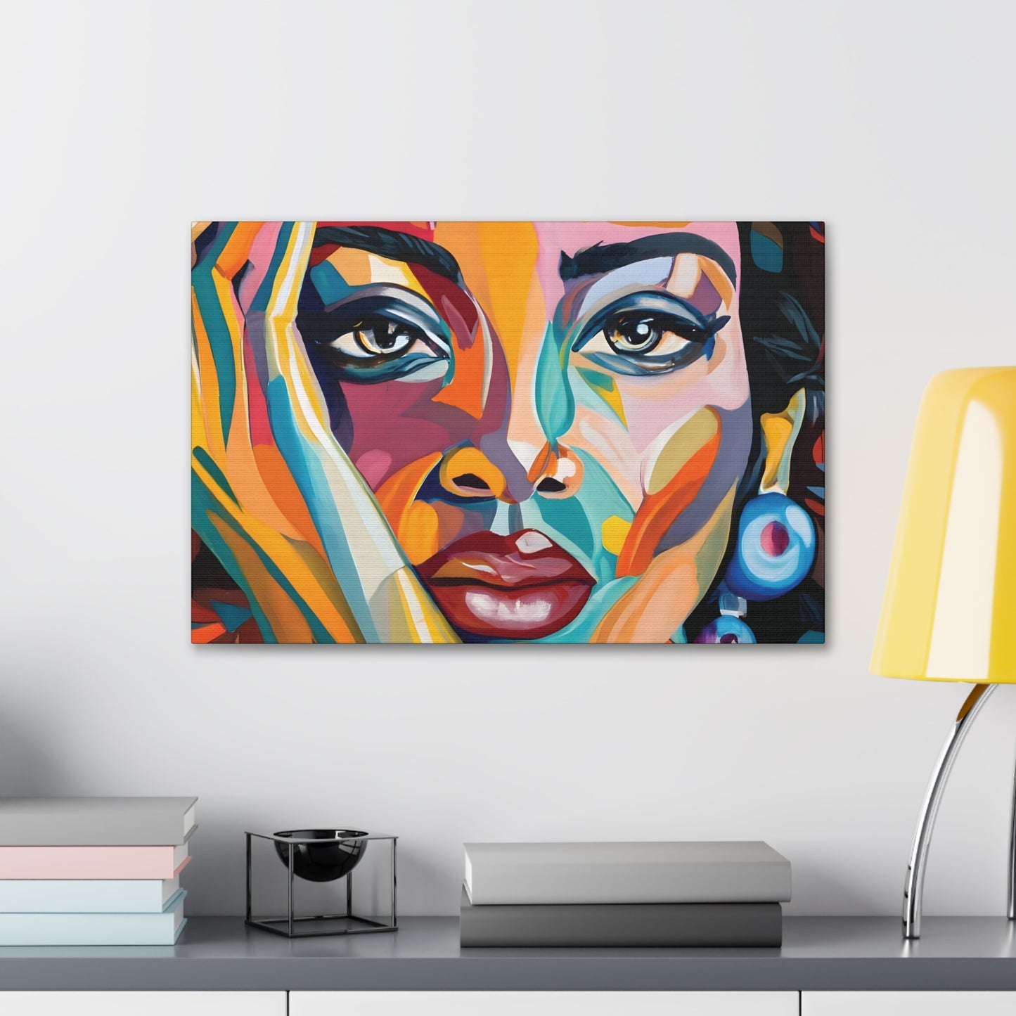 Abstract Africana (Pamela) - Canvas Print