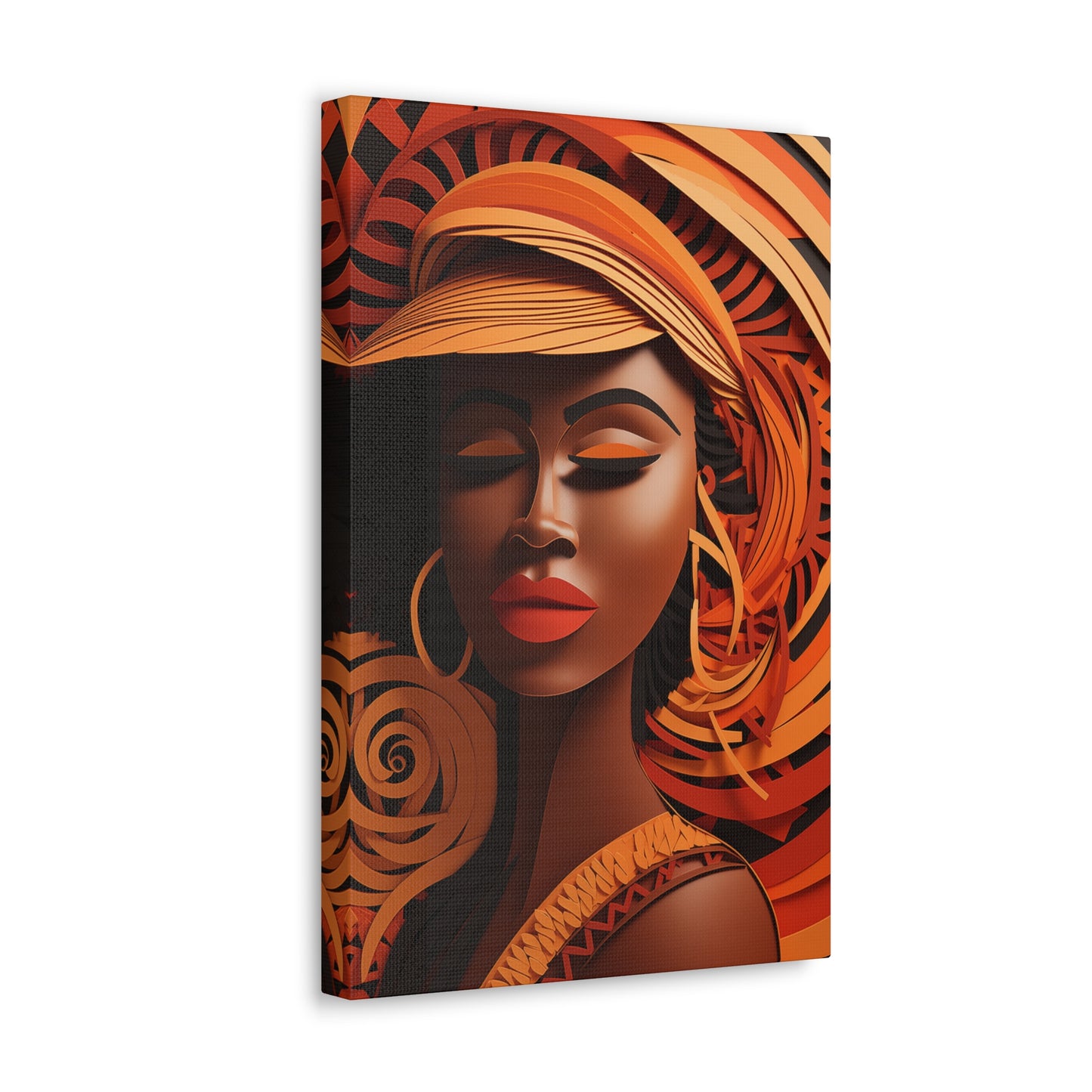 Copper Queens (Mona) - Canvas Print