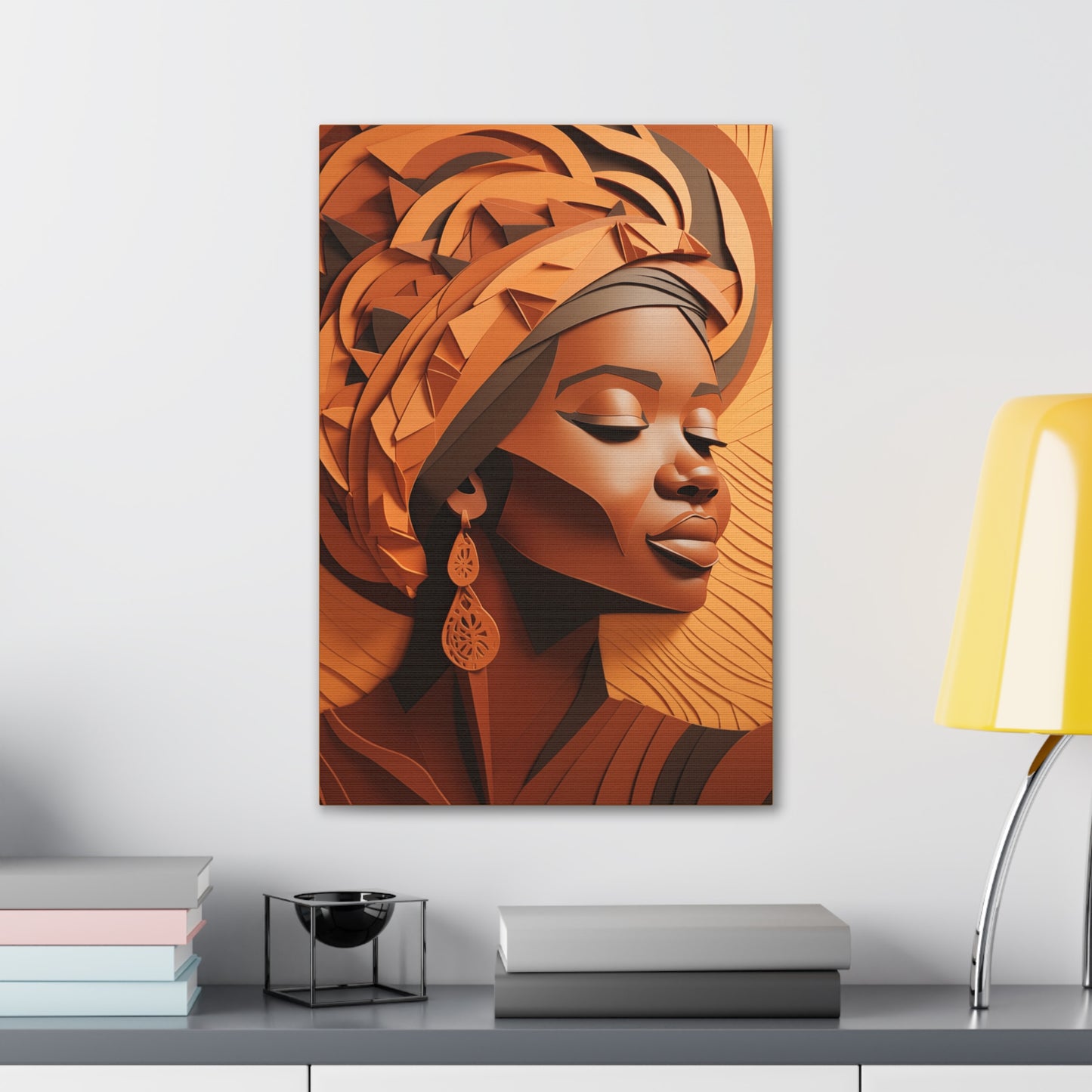 Copper Queens (Ebony) - Canvas Print