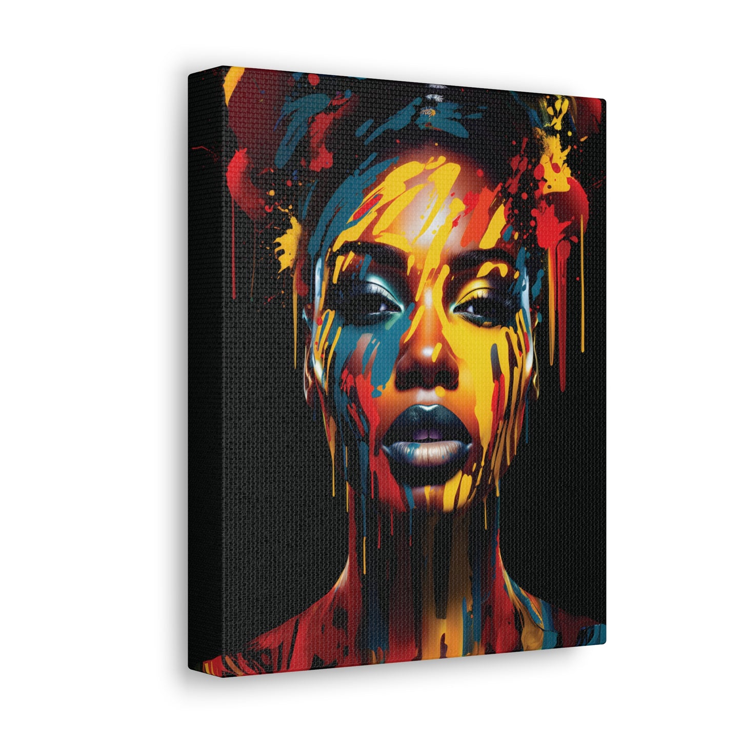 Splatter of Soul (Sanaa) - Canvas Print