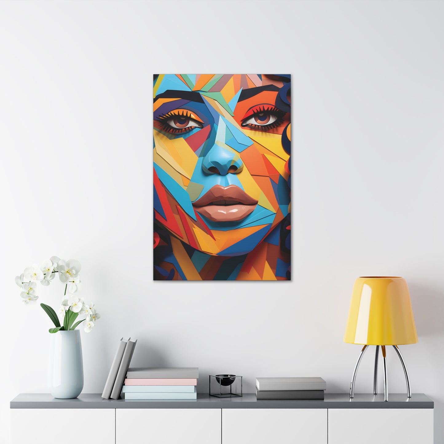 Melanated Mosaic (Whitney) - Canvas Print