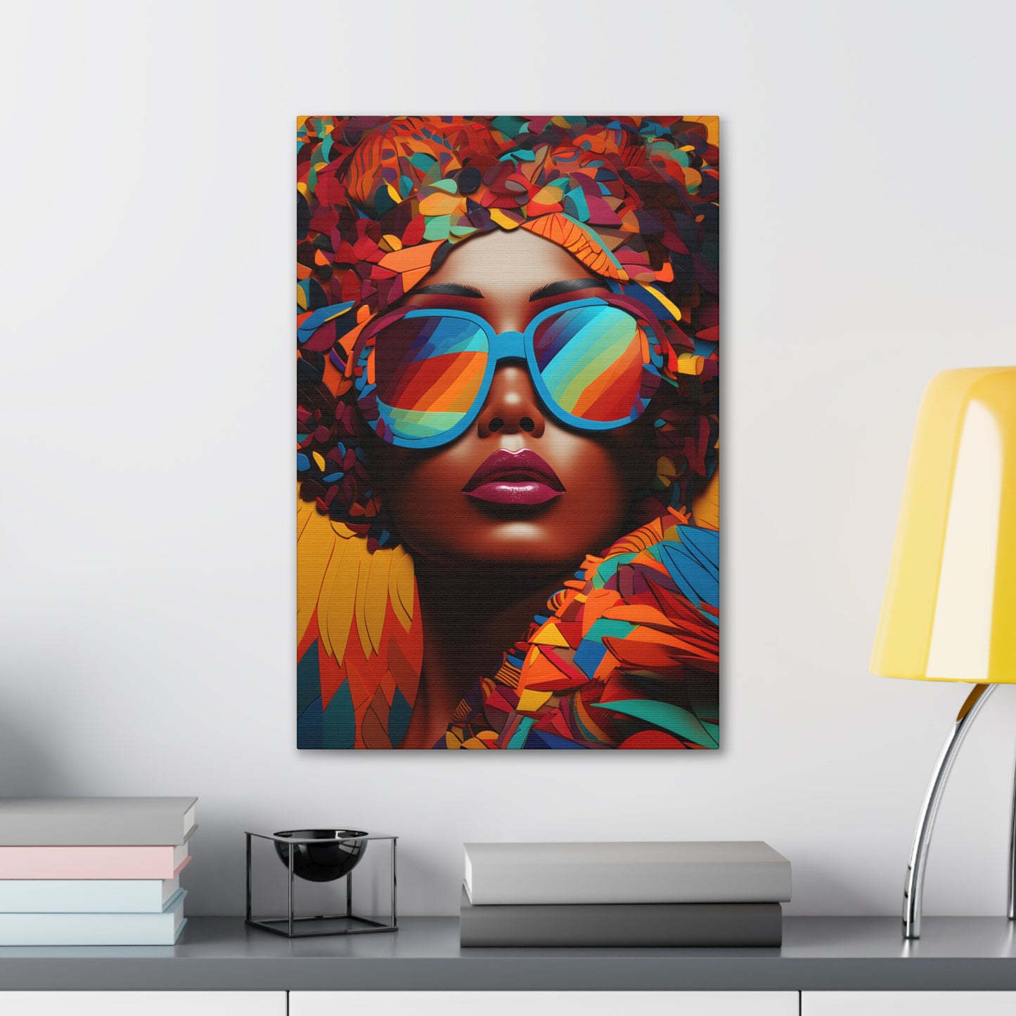 Kente Kouture (Nubia) - Canvas Print