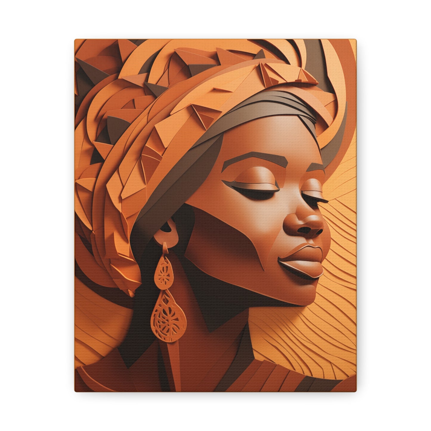 Copper Queens (Ebony) - Canvas Print