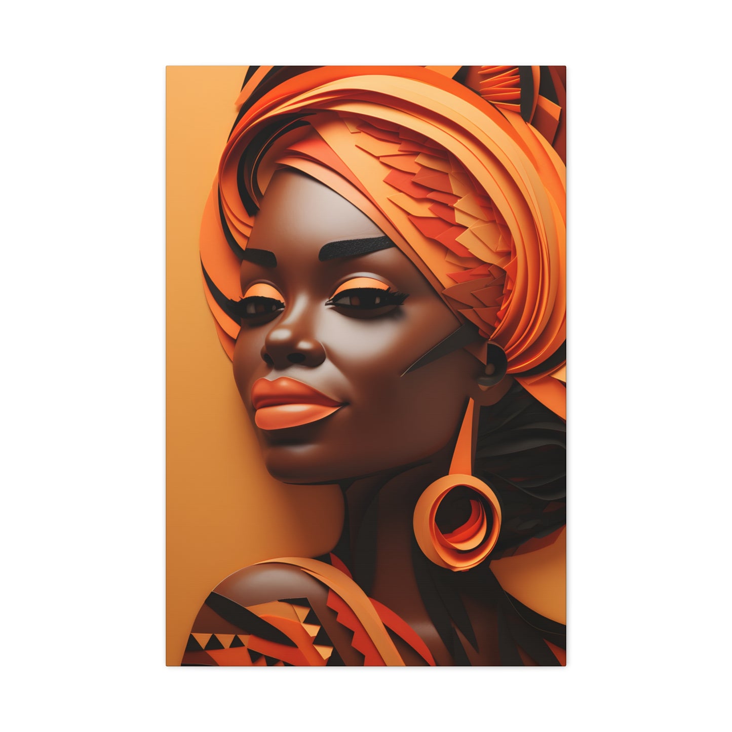 Copper Queens (Amara) - Canvas Print